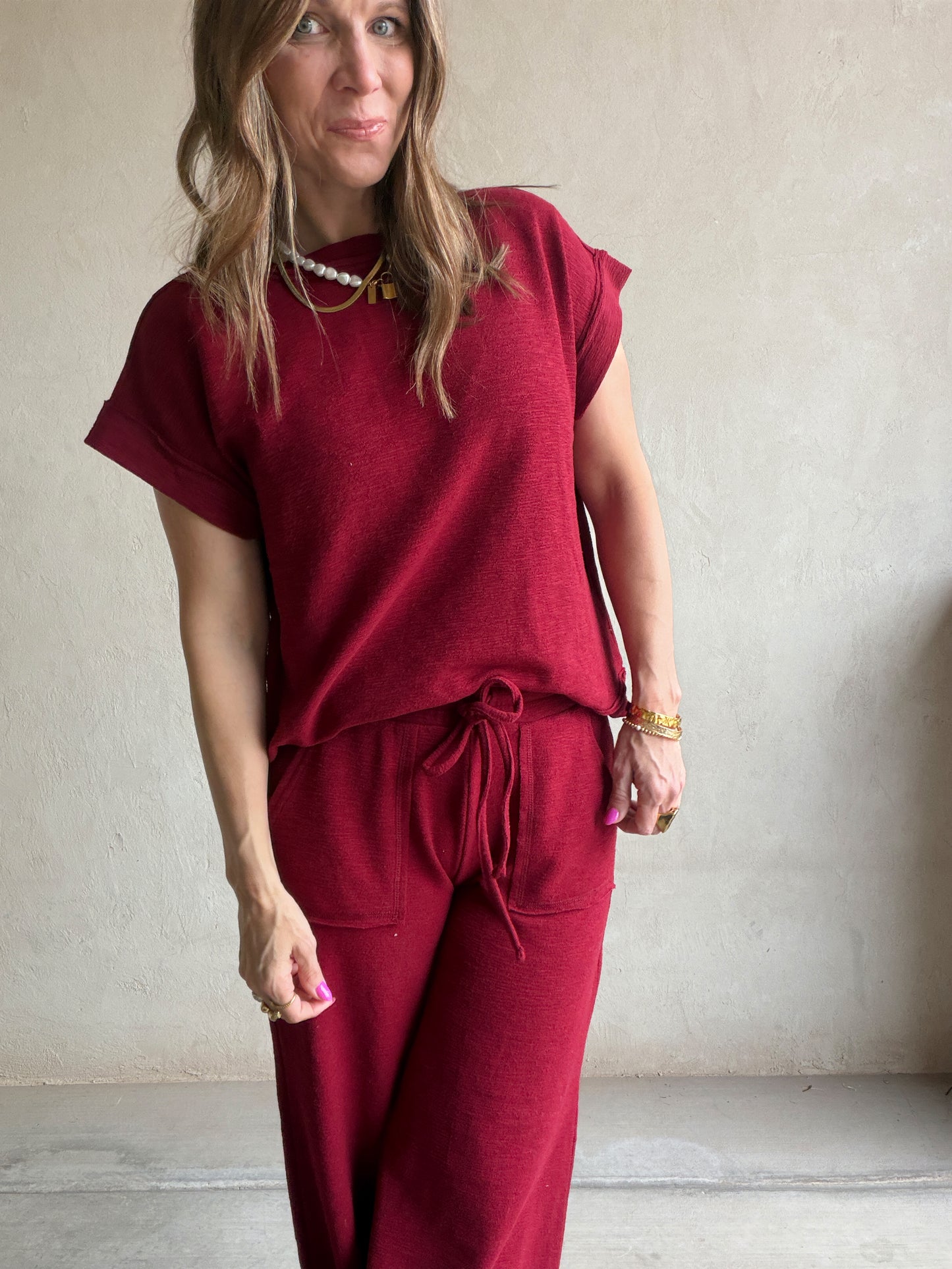 Vanessa Set in Cabernet