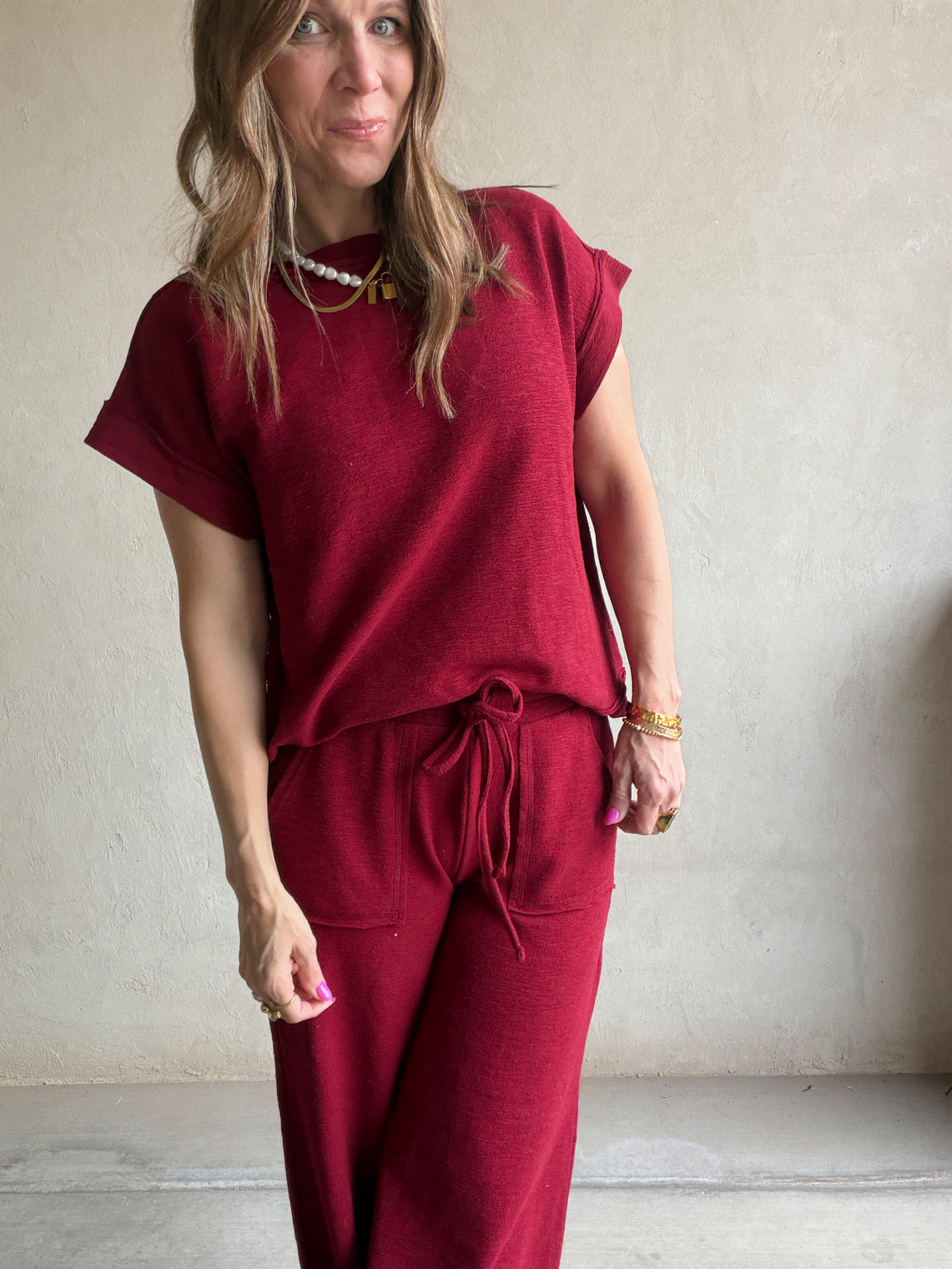 Vanessa Set in Cabernet