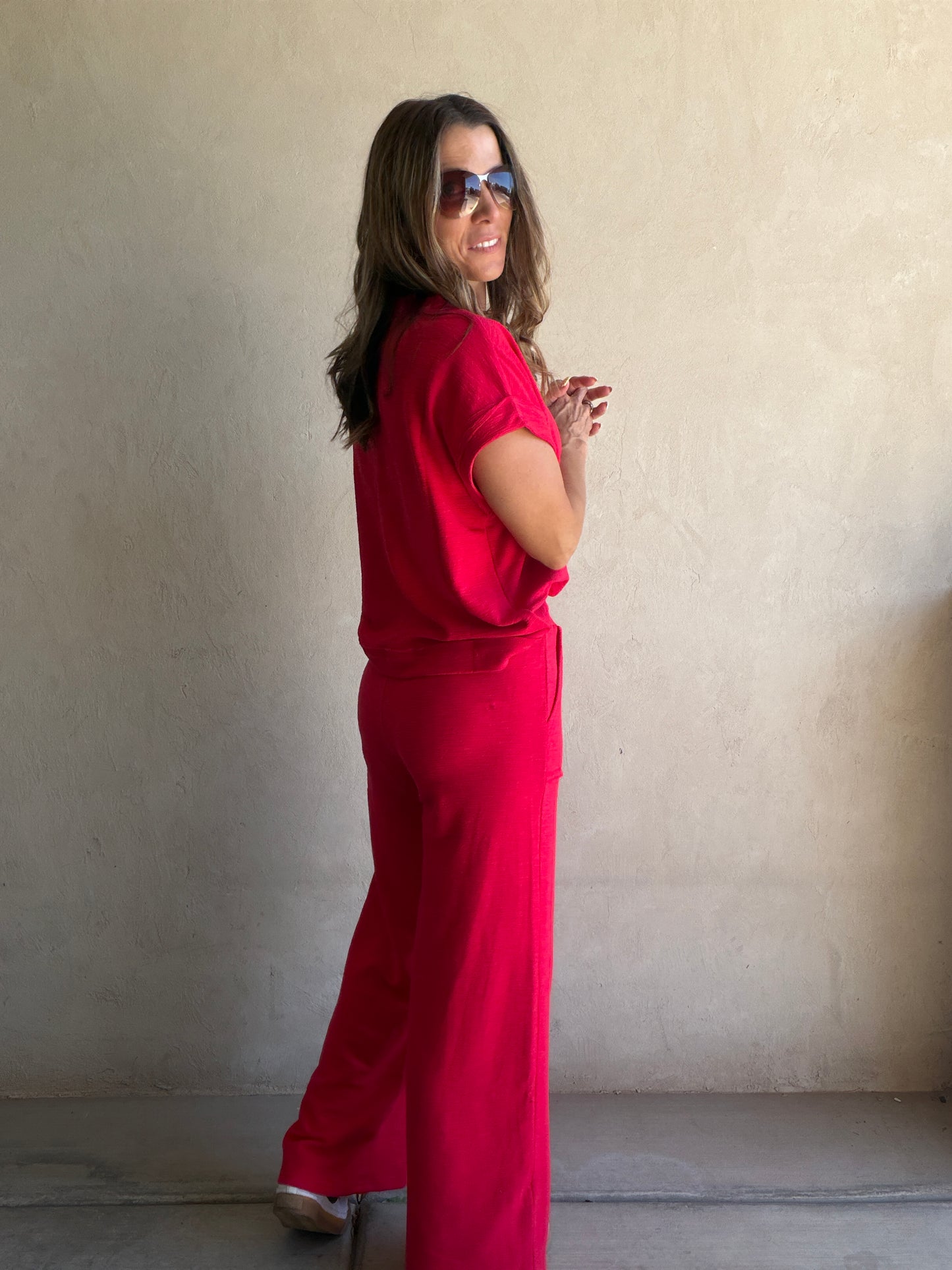 Vanessa Set in Red