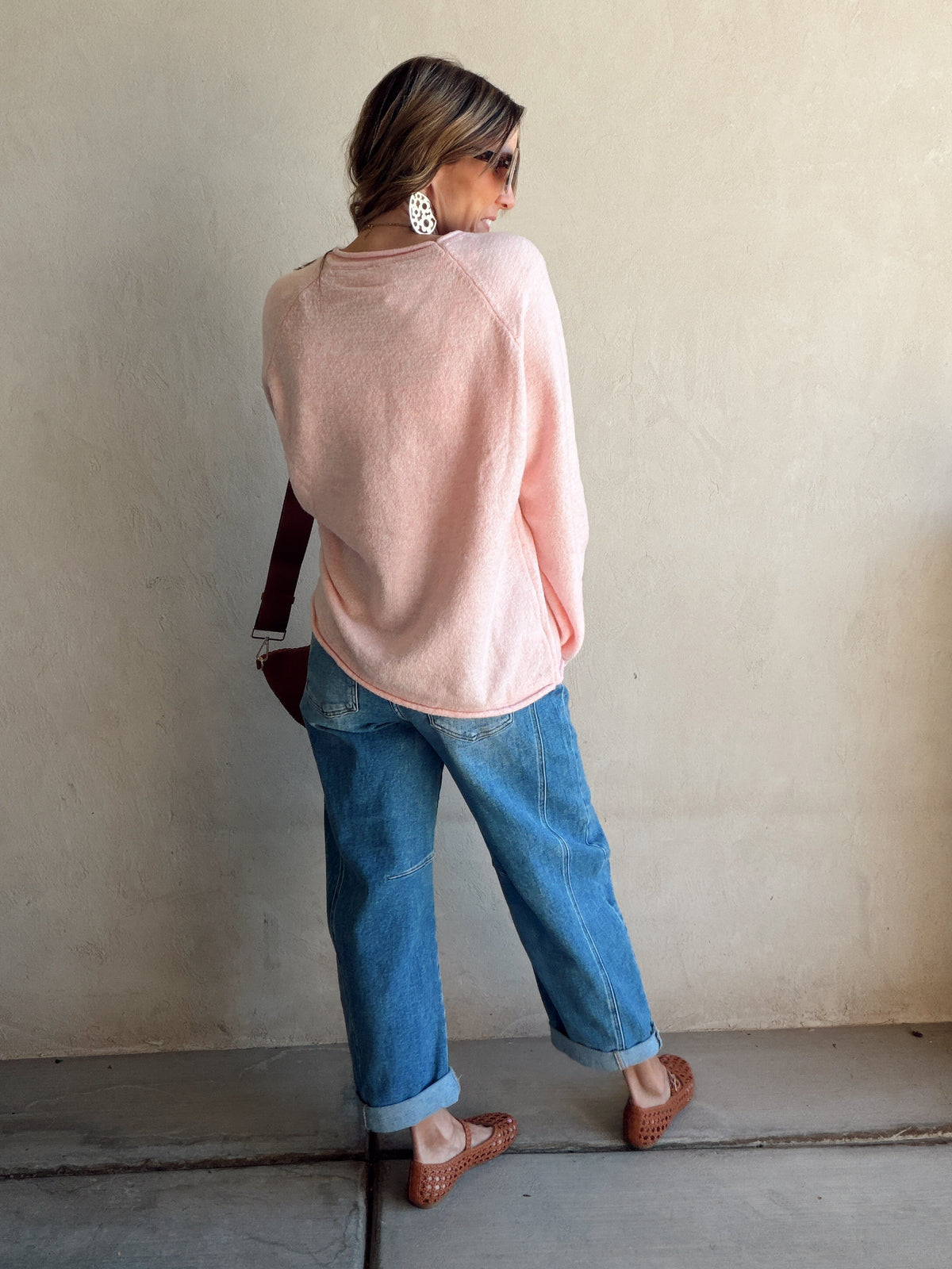 Tina Trout Sweater in Pink