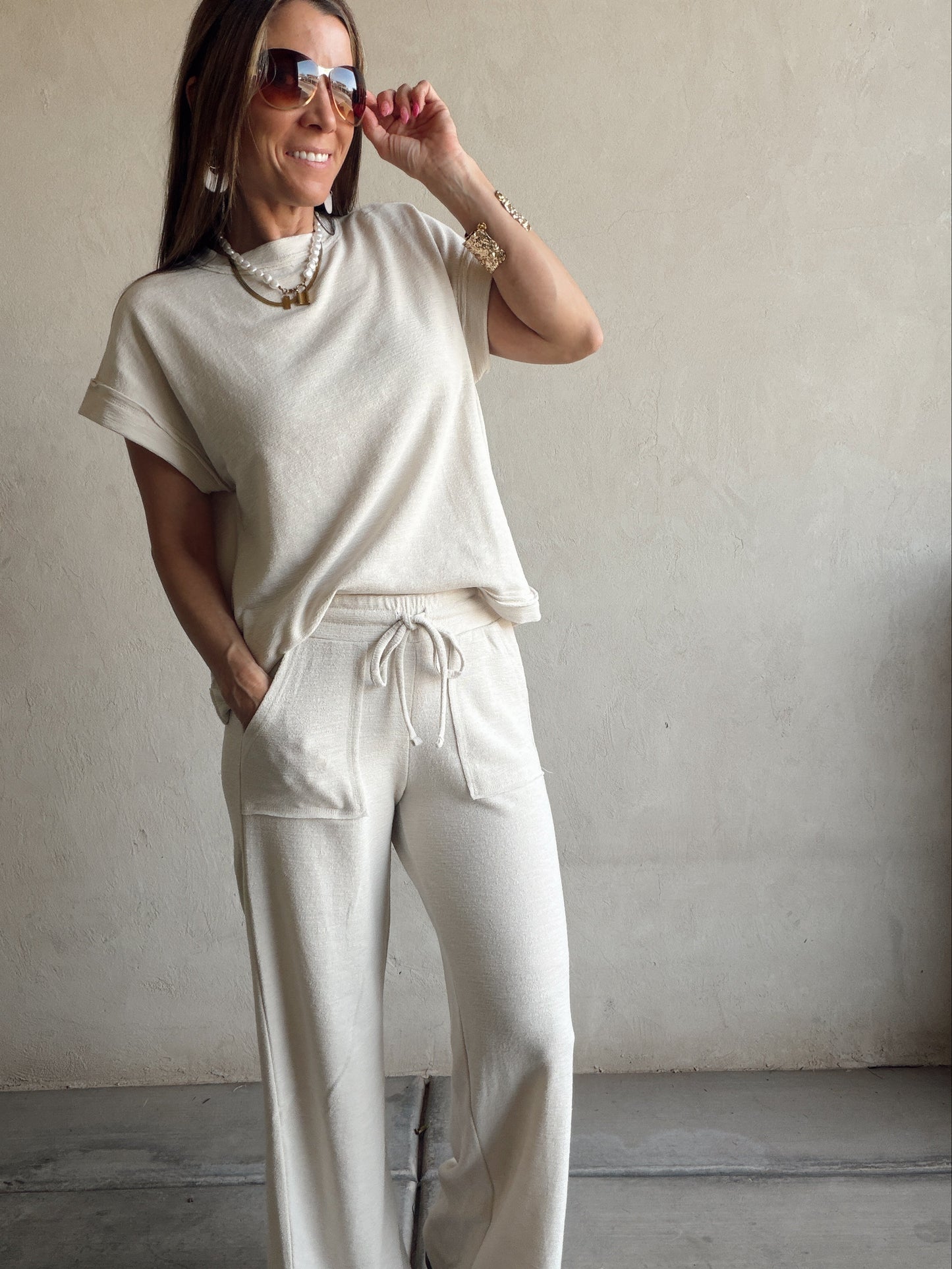 Vanessa Set in Cream