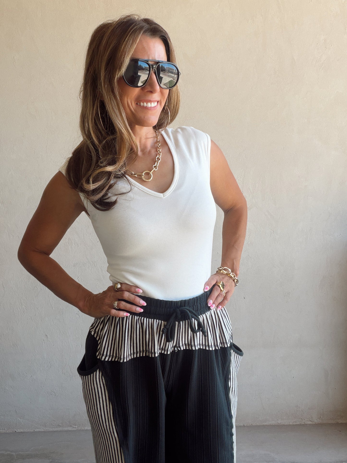 Leah Top in White