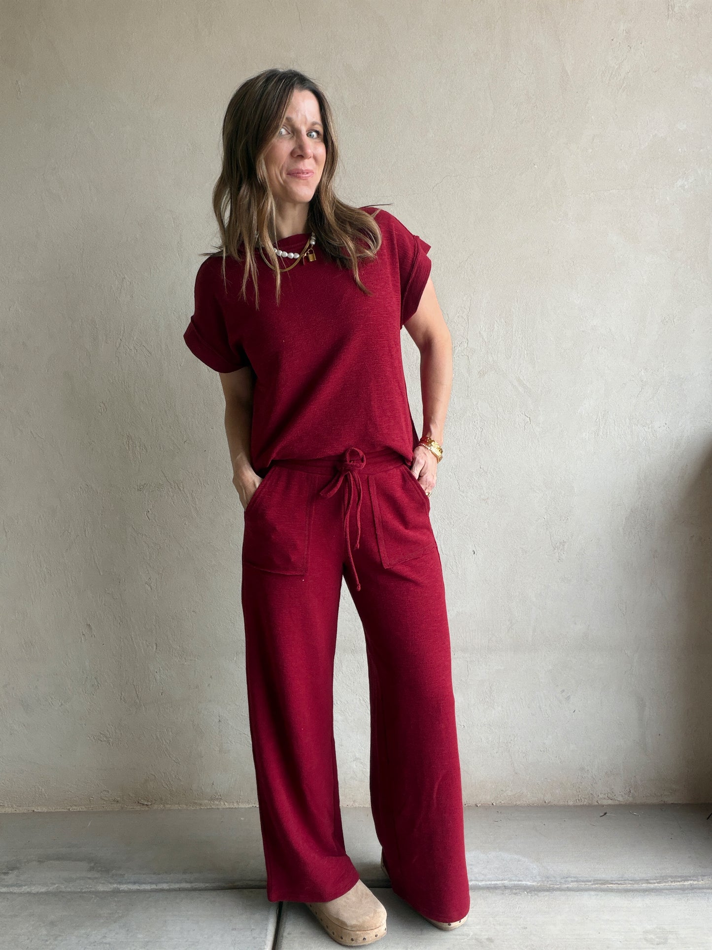 Vanessa Set in Cabernet