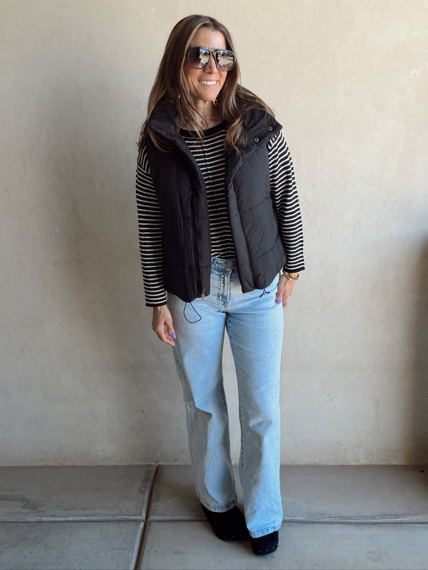 Rachel Vest in Black