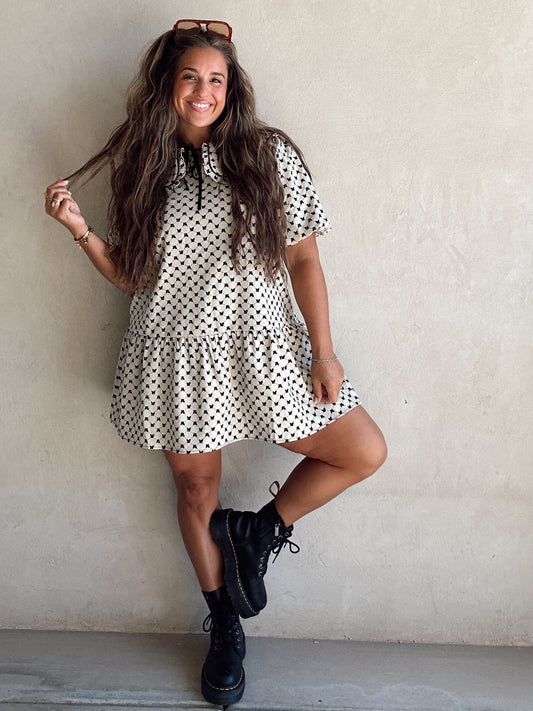 Cecee Dress in Taupe