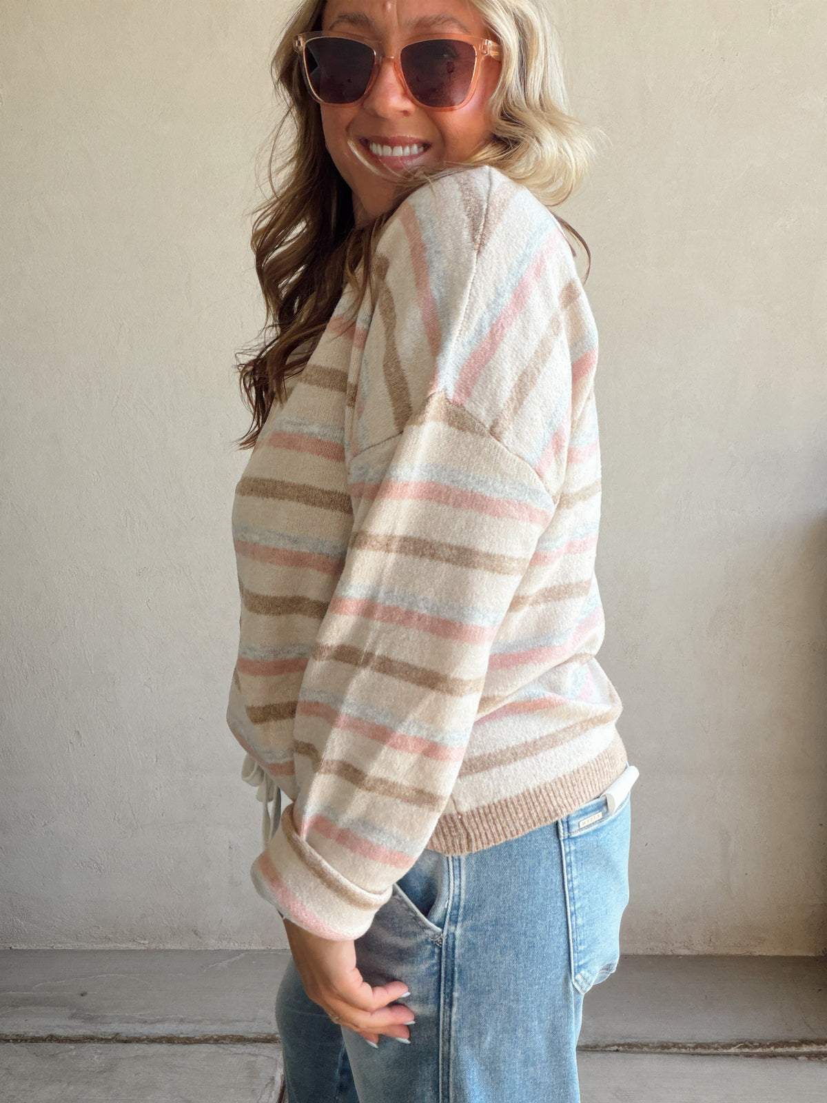 Bridget Cardigan in Natural