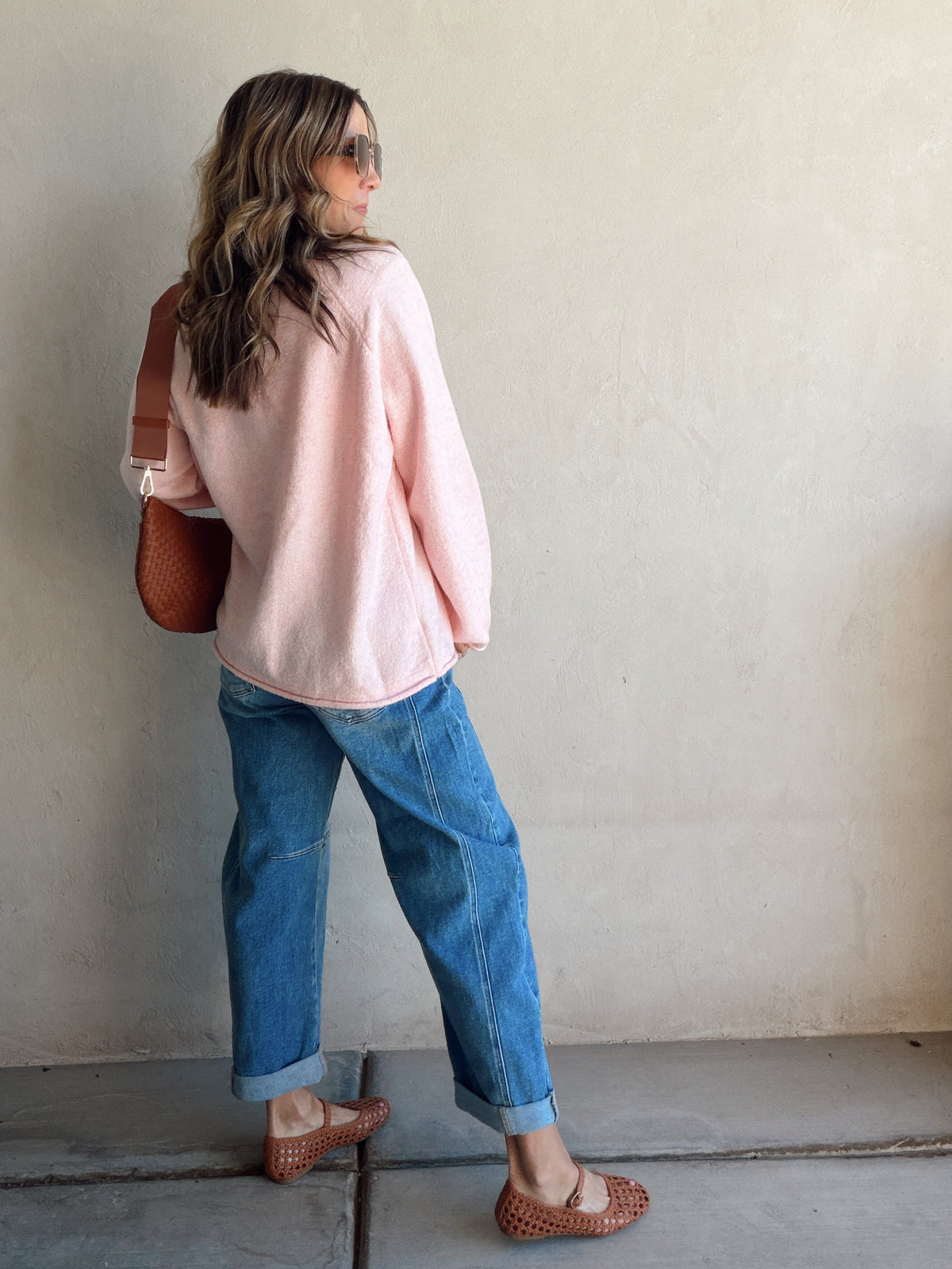 Tina Trout Sweater in Pink