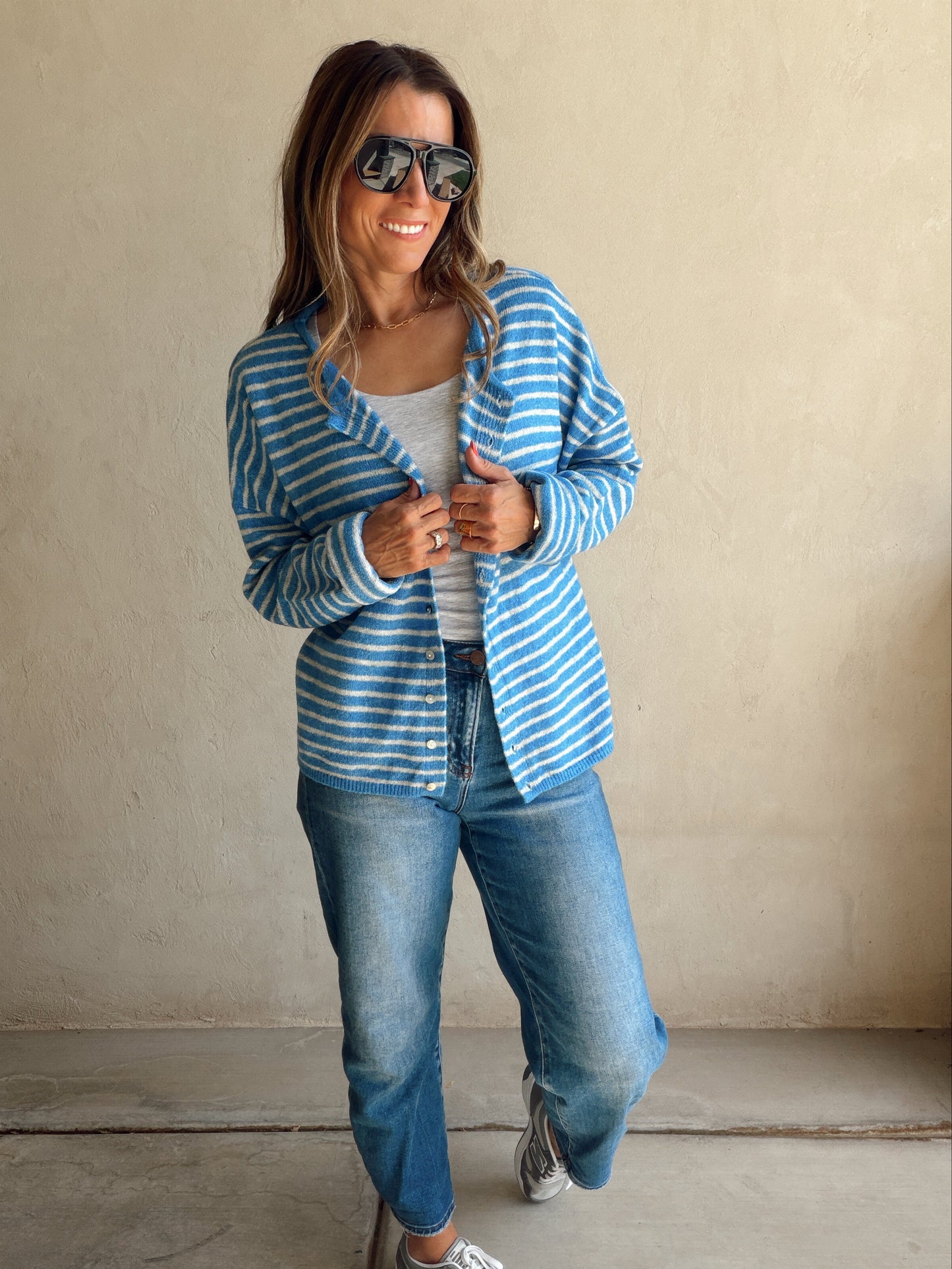 Bridget Cardigan in Royal Blue