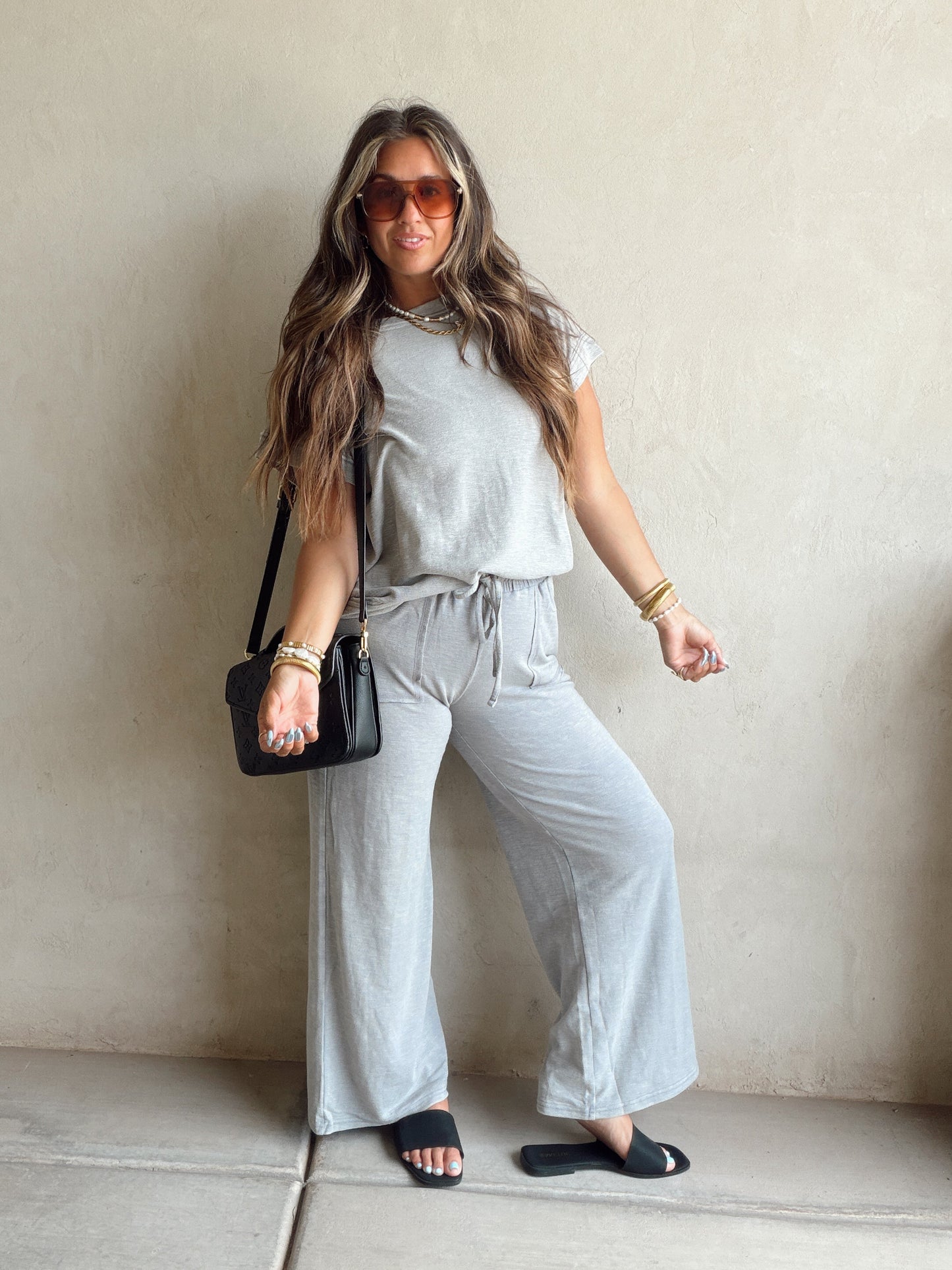 Vanessa Set in Mineral Wash Gray