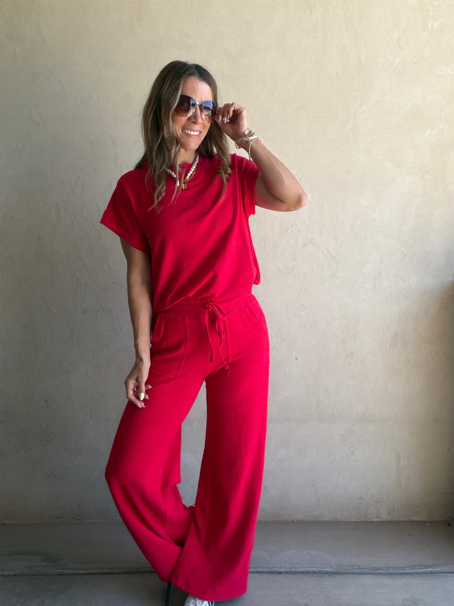 Vanessa Set in Red