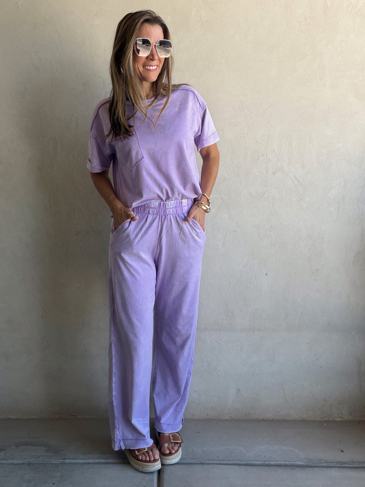 Isla Set in Lilac