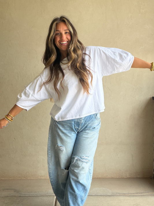 Jenelle Top in White