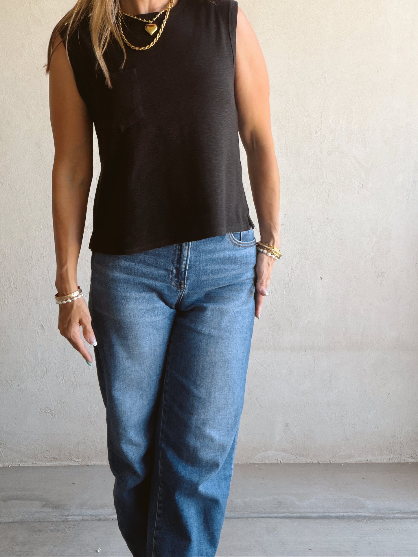 Lilly Barrel Jeans in Dark Denim
