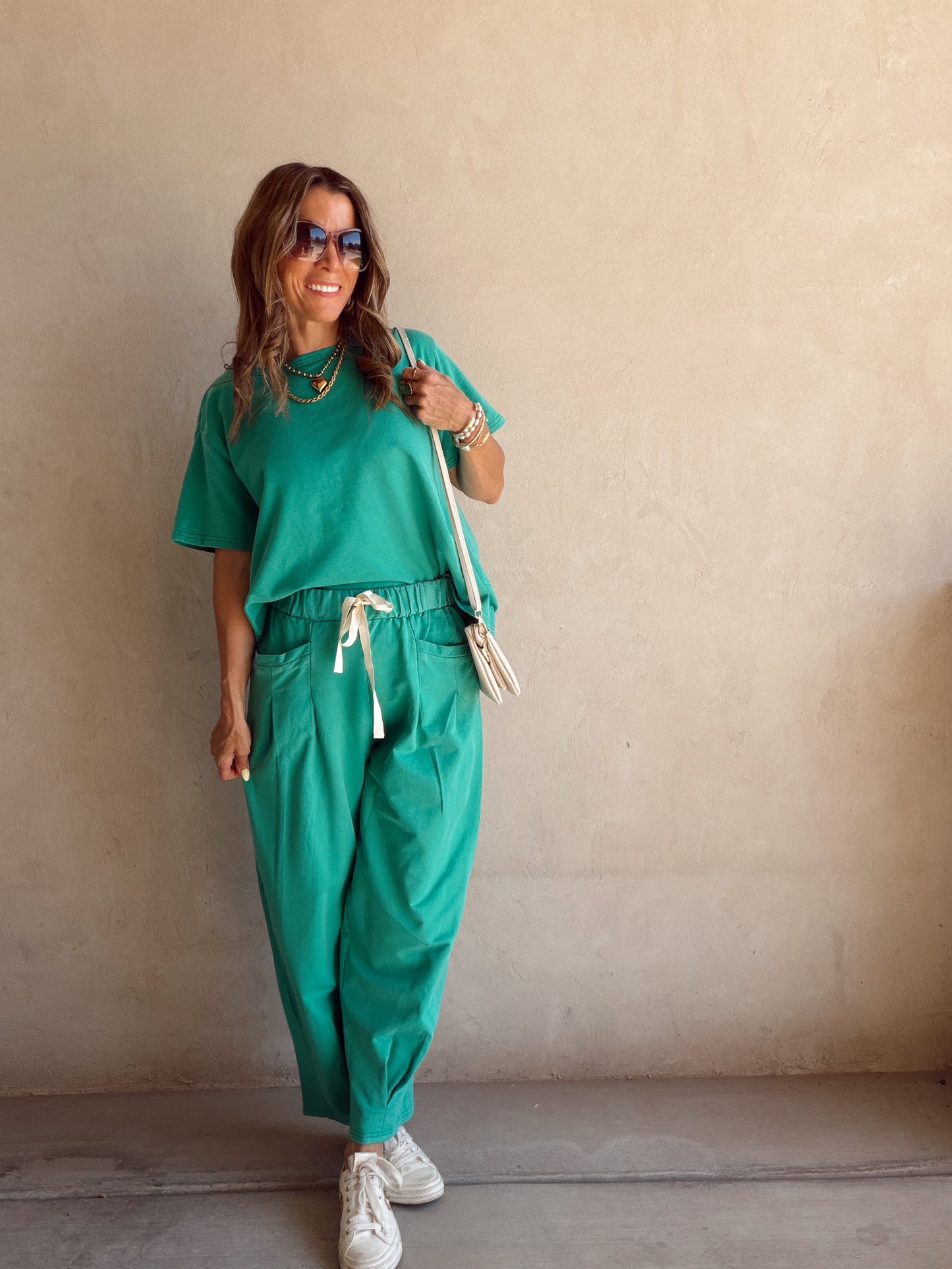 Kenna Set in Emerald
