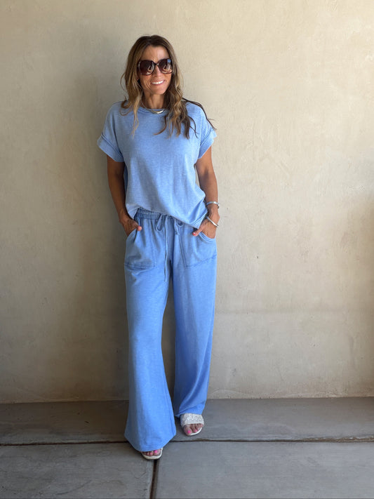 Vanessa Set in Cornflower Blue