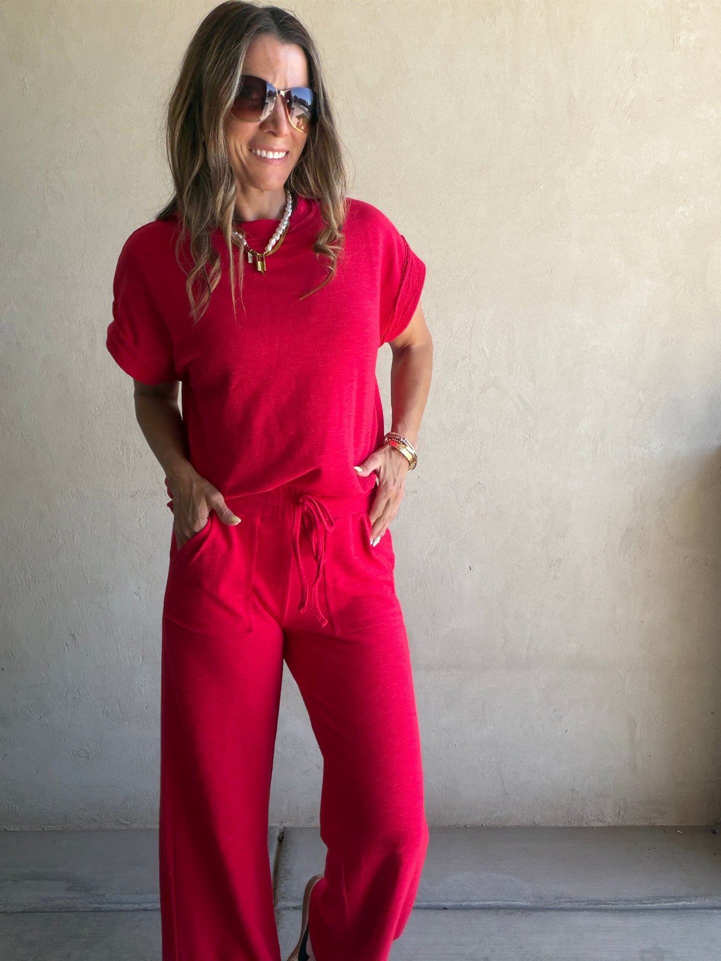 Vanessa Set in Red