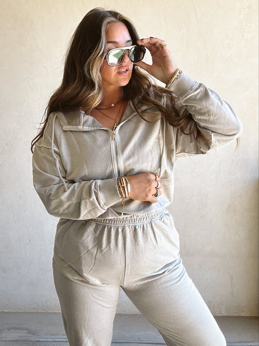 Jumpsuit of Your Dreams in Ash Mocha
