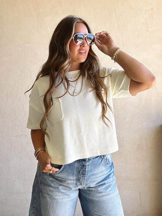 Marta Tee in Butter Cream