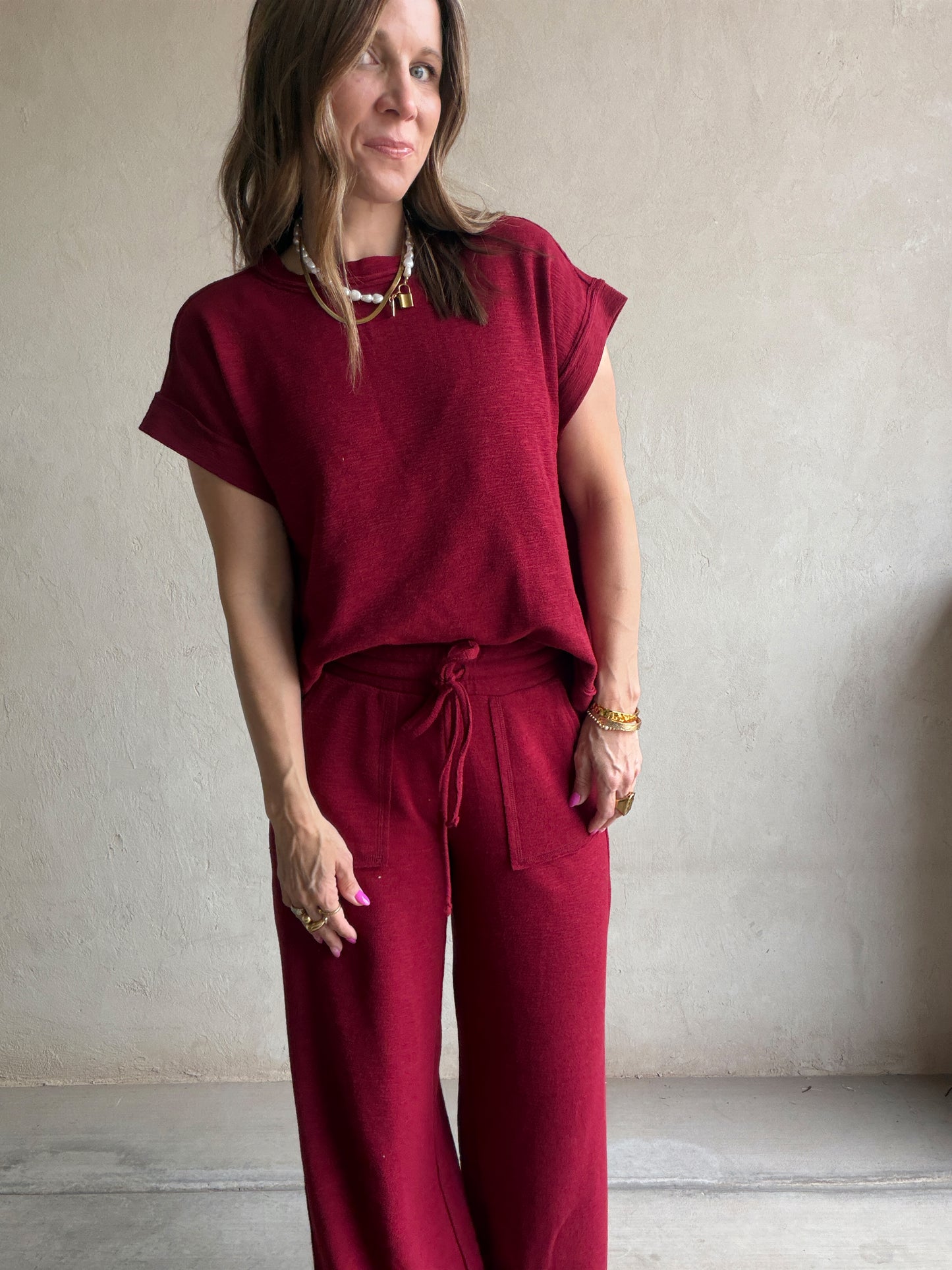 Vanessa Set in Cabernet