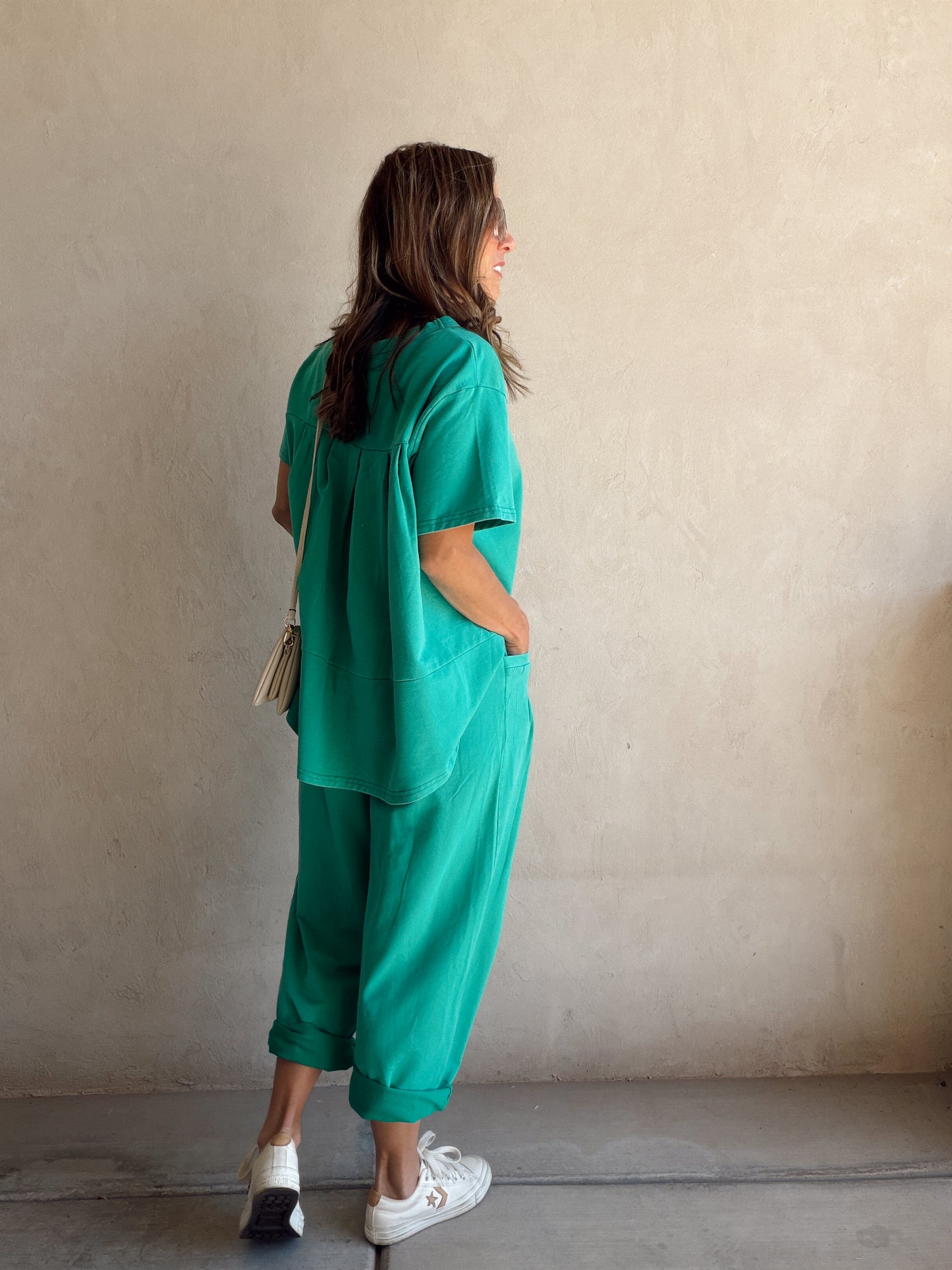 Kenna Set in Emerald