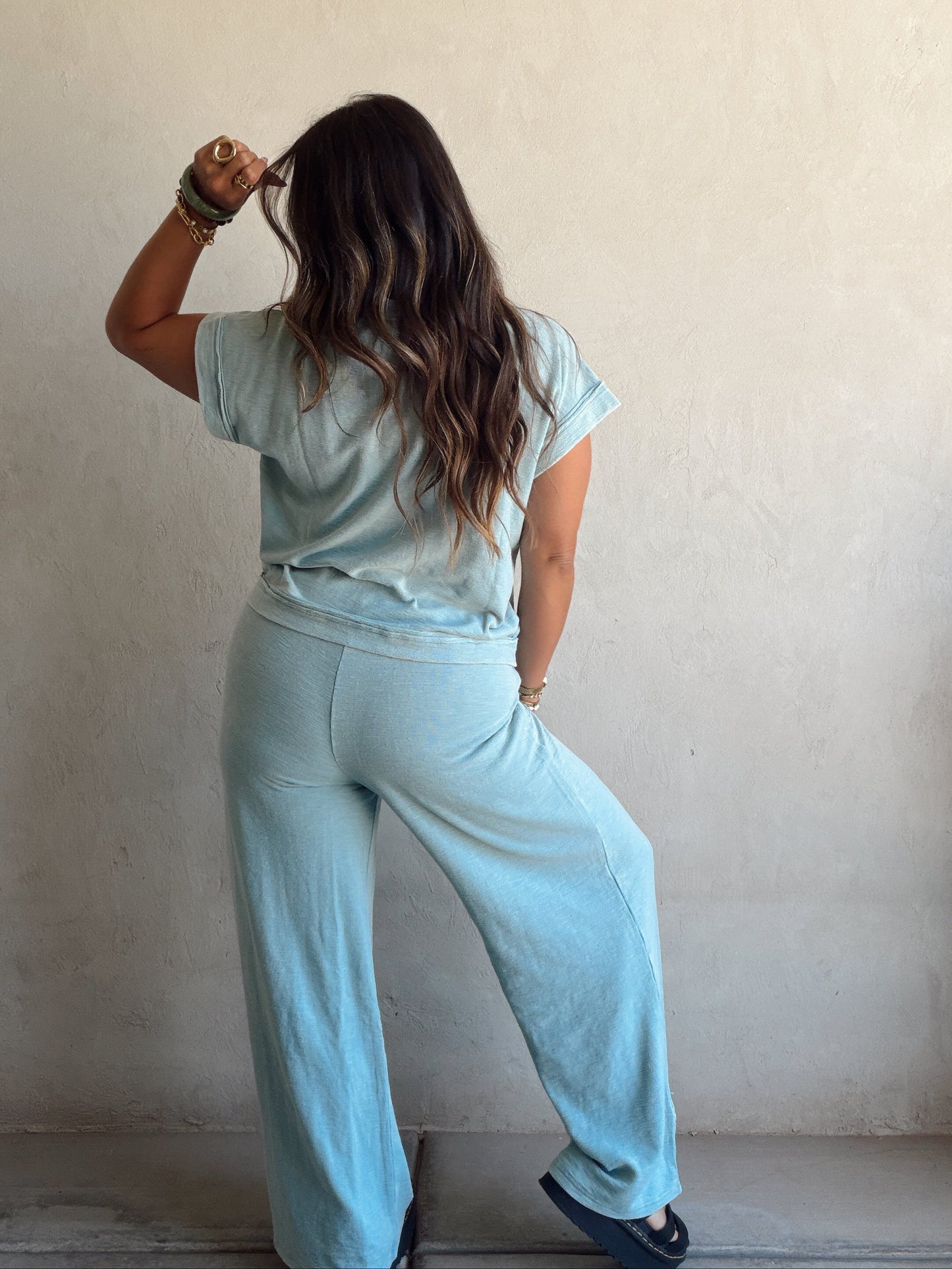 Vanessa Set in Seafoam