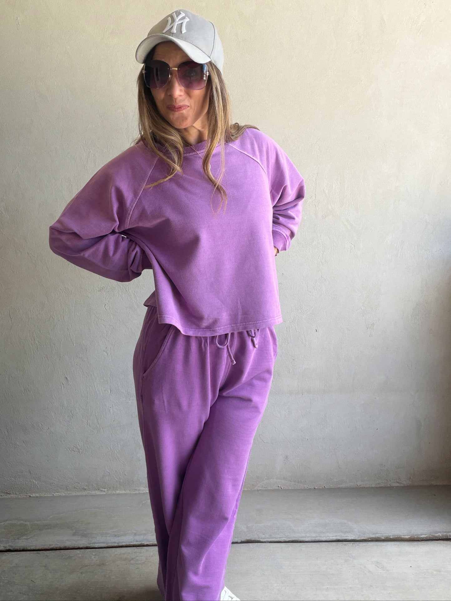 Isla Set in Purple