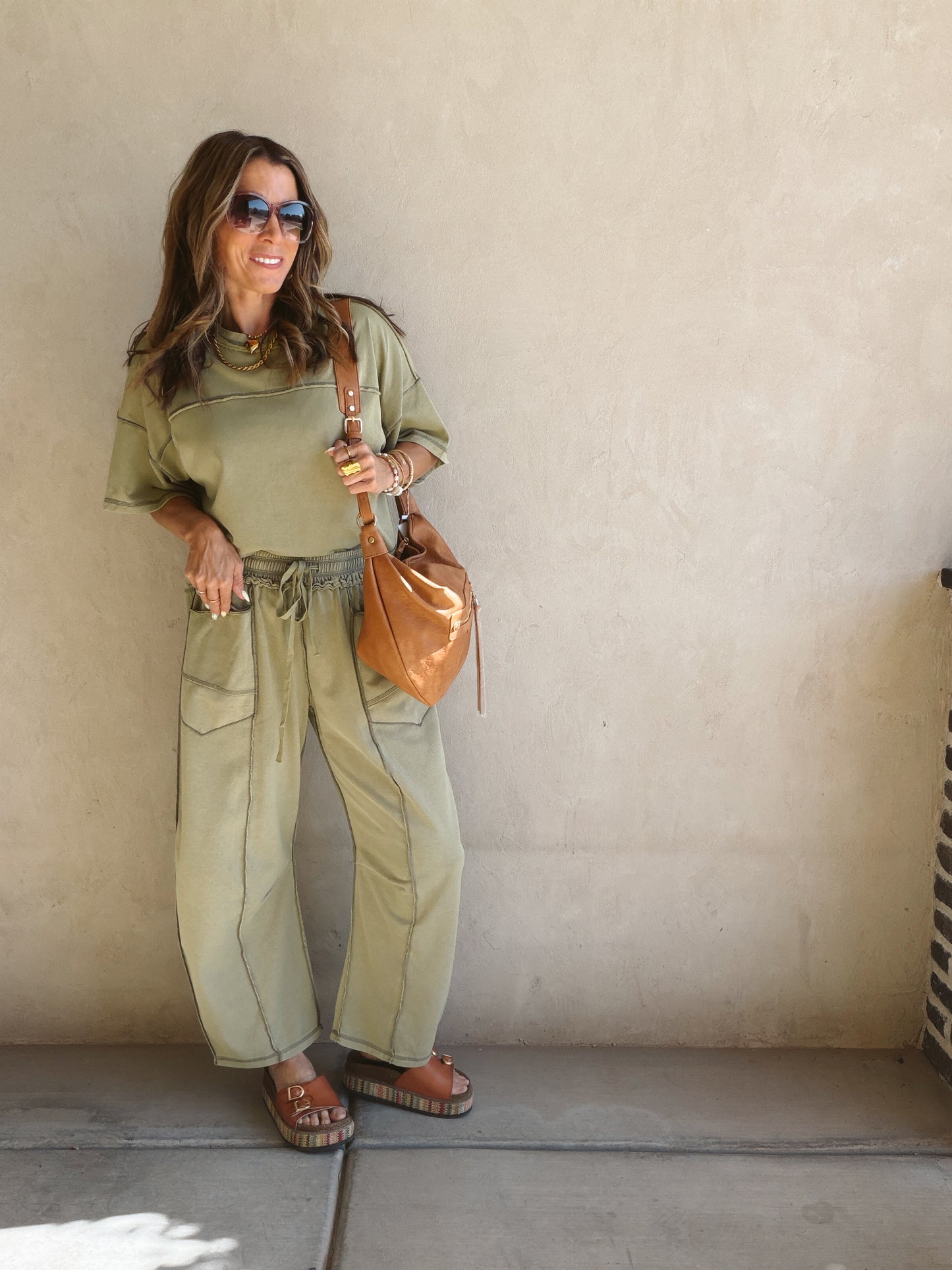 Clara Set in Olive