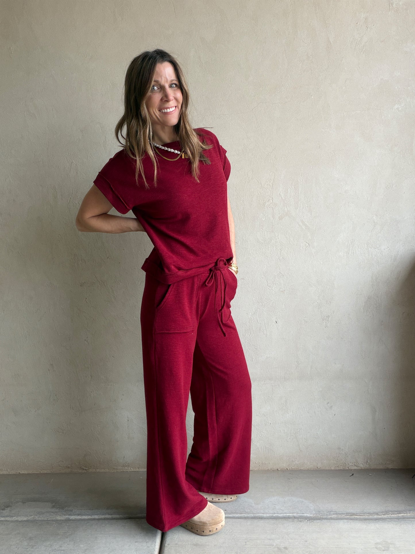 Vanessa Set in Cabernet