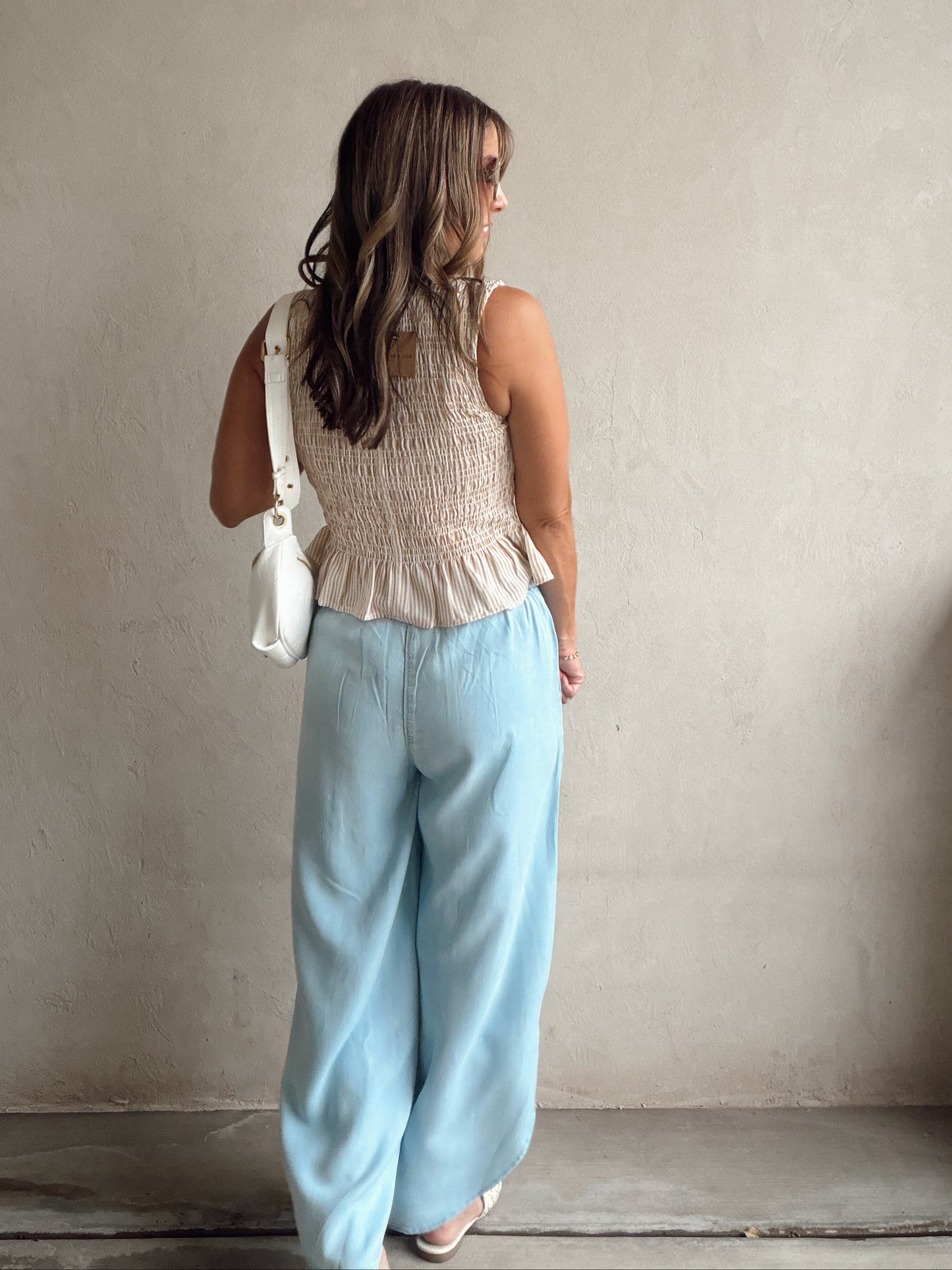 Tawni Tulip Pants in Light Lyocell