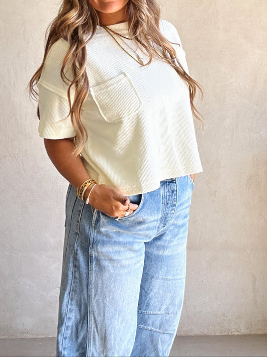 Marta Tee in Butter Cream