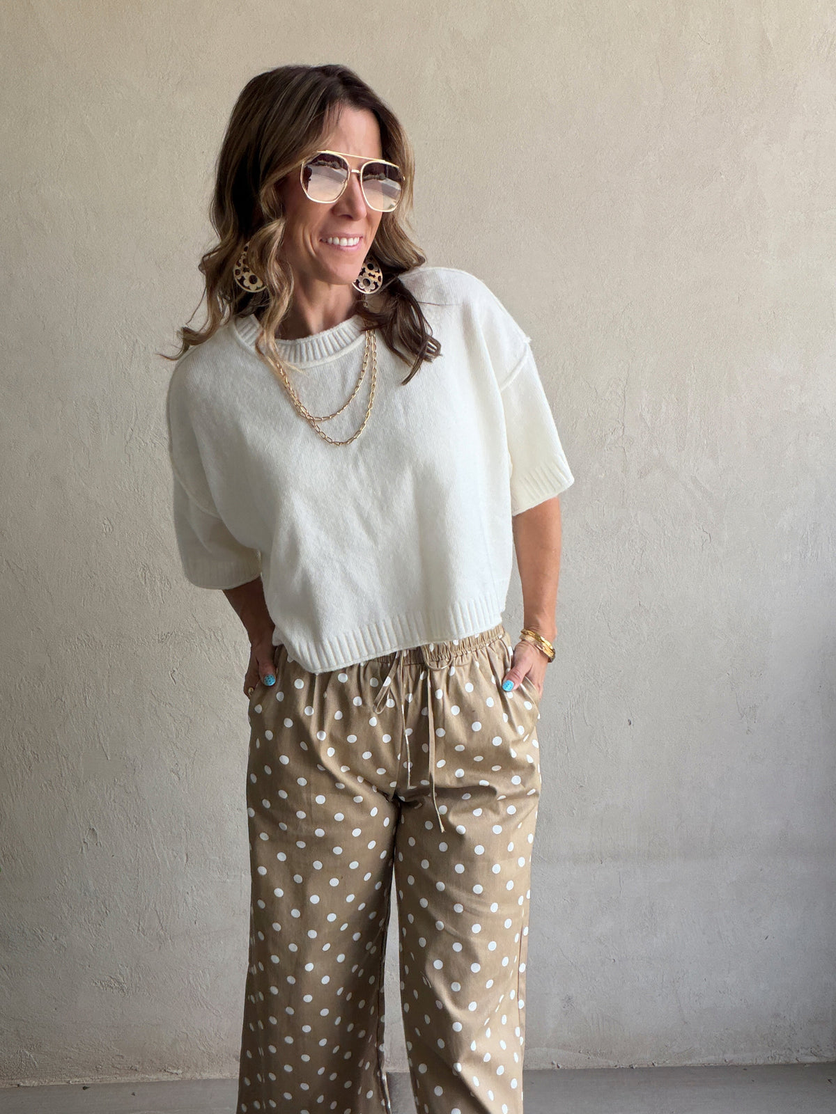 Ivy Sweater in Ivory