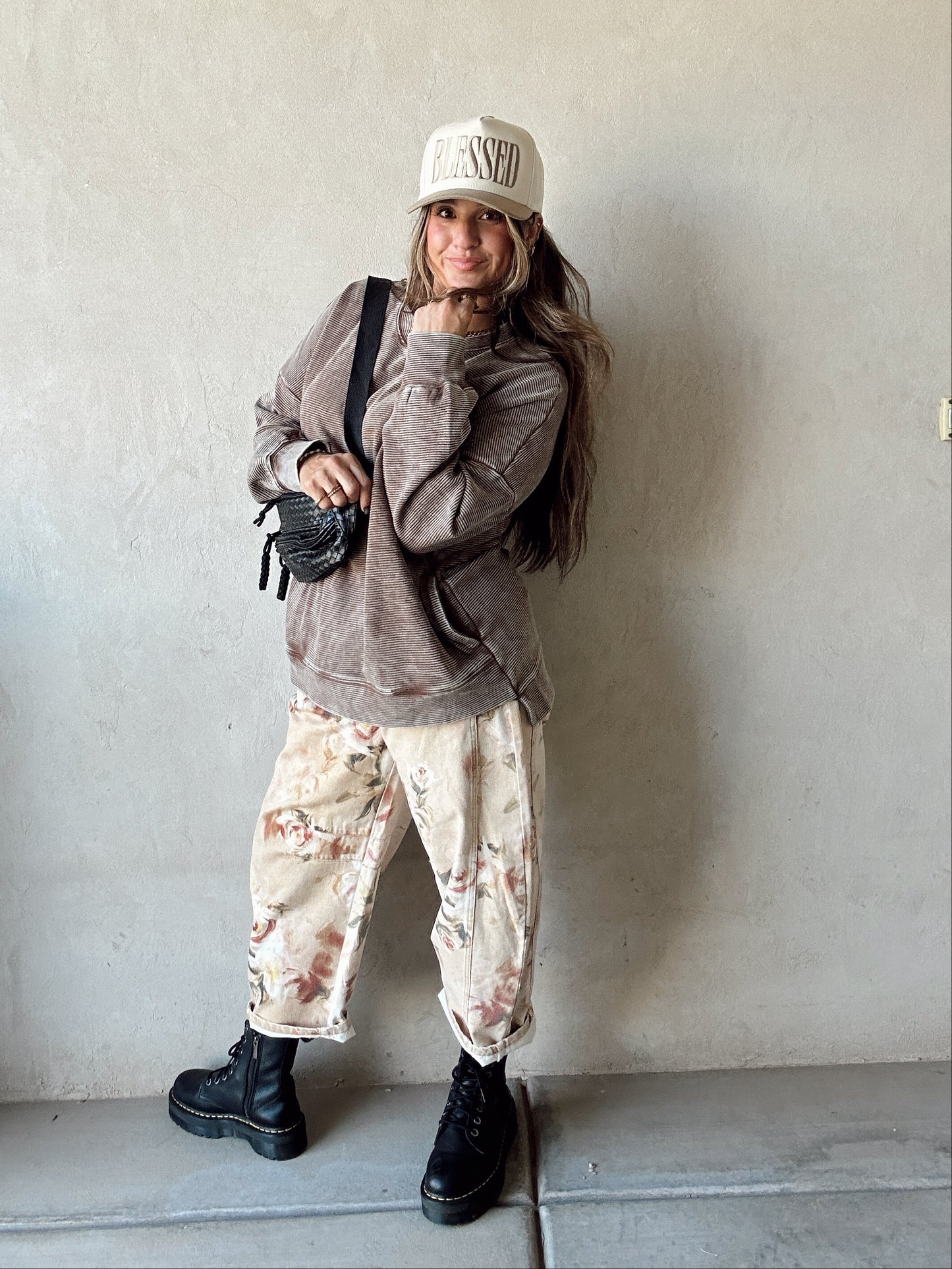 Vera Floral Barrel Jeans