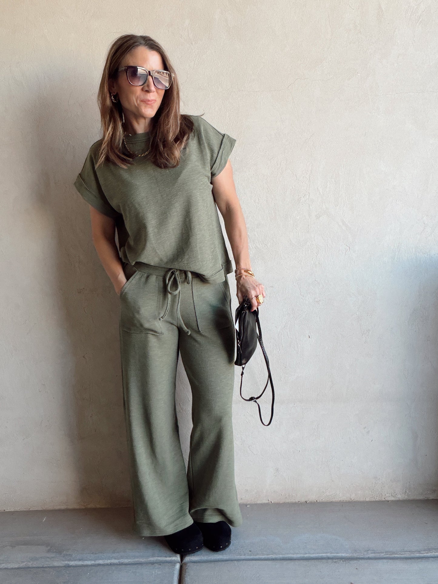 Vanessa Set in Olive