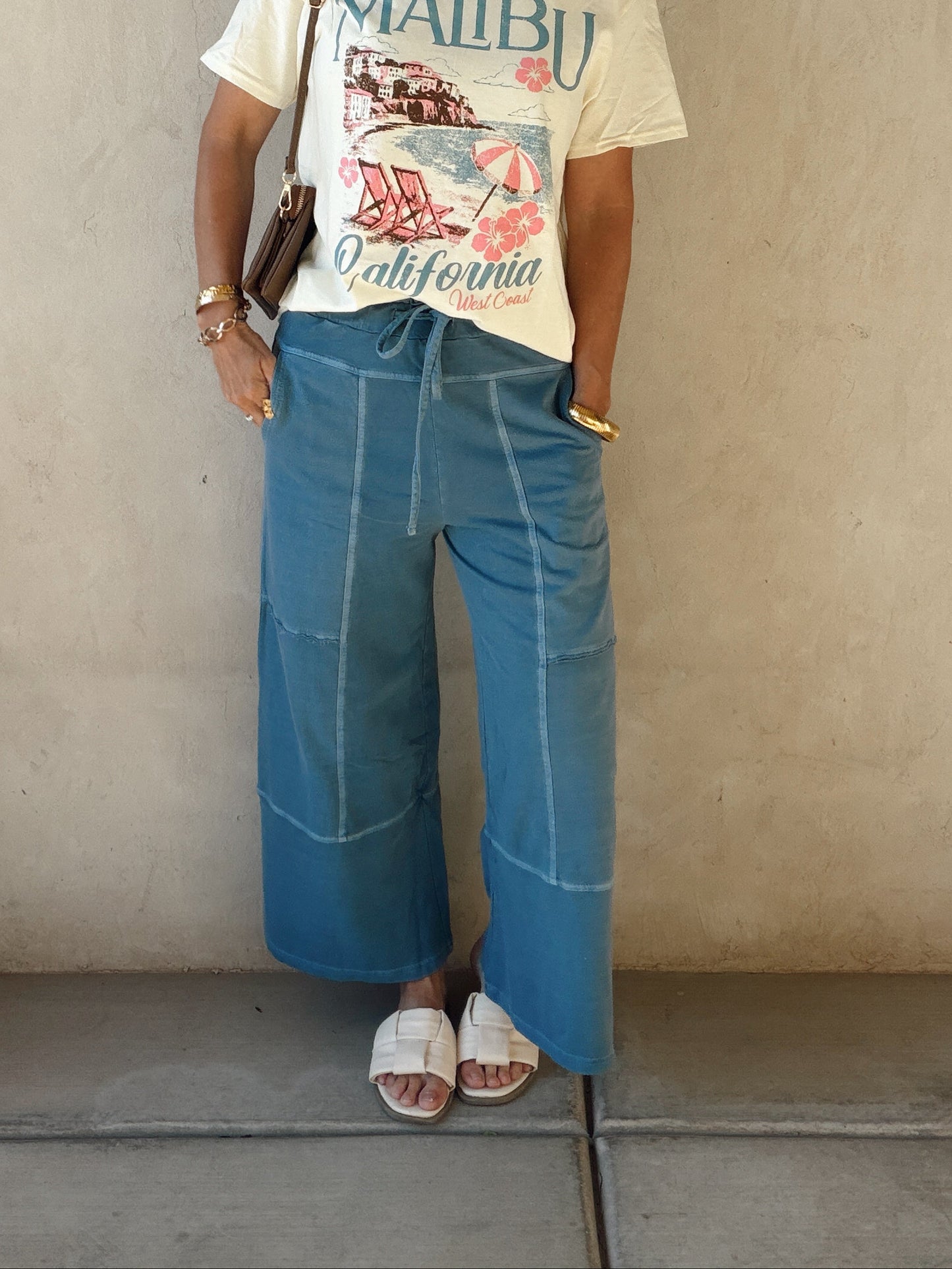 Sandy Pants in Blue