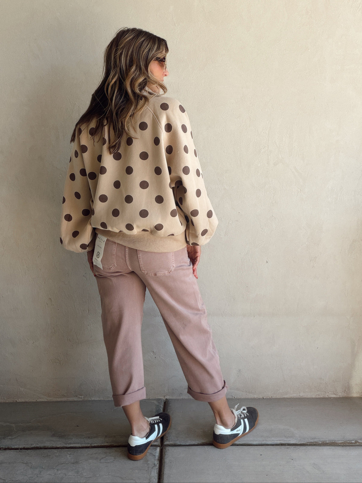 Rene Risen Jeans in Mauve