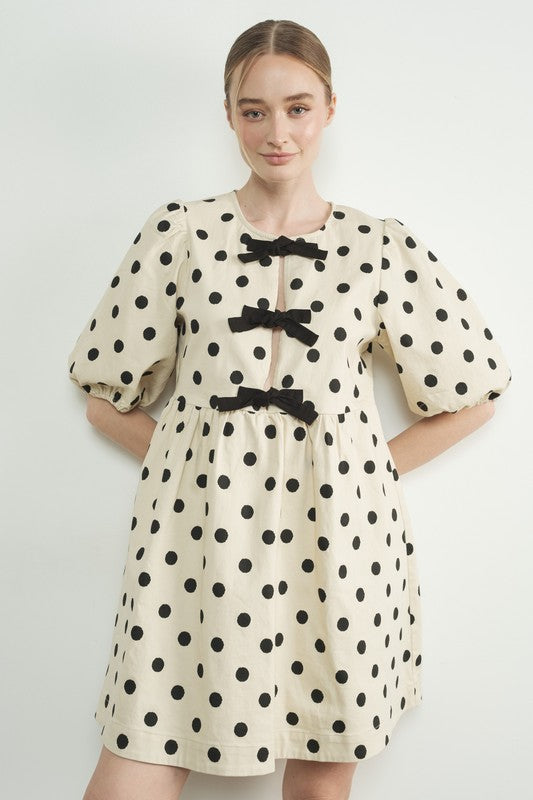 Dottie Dress in Cream