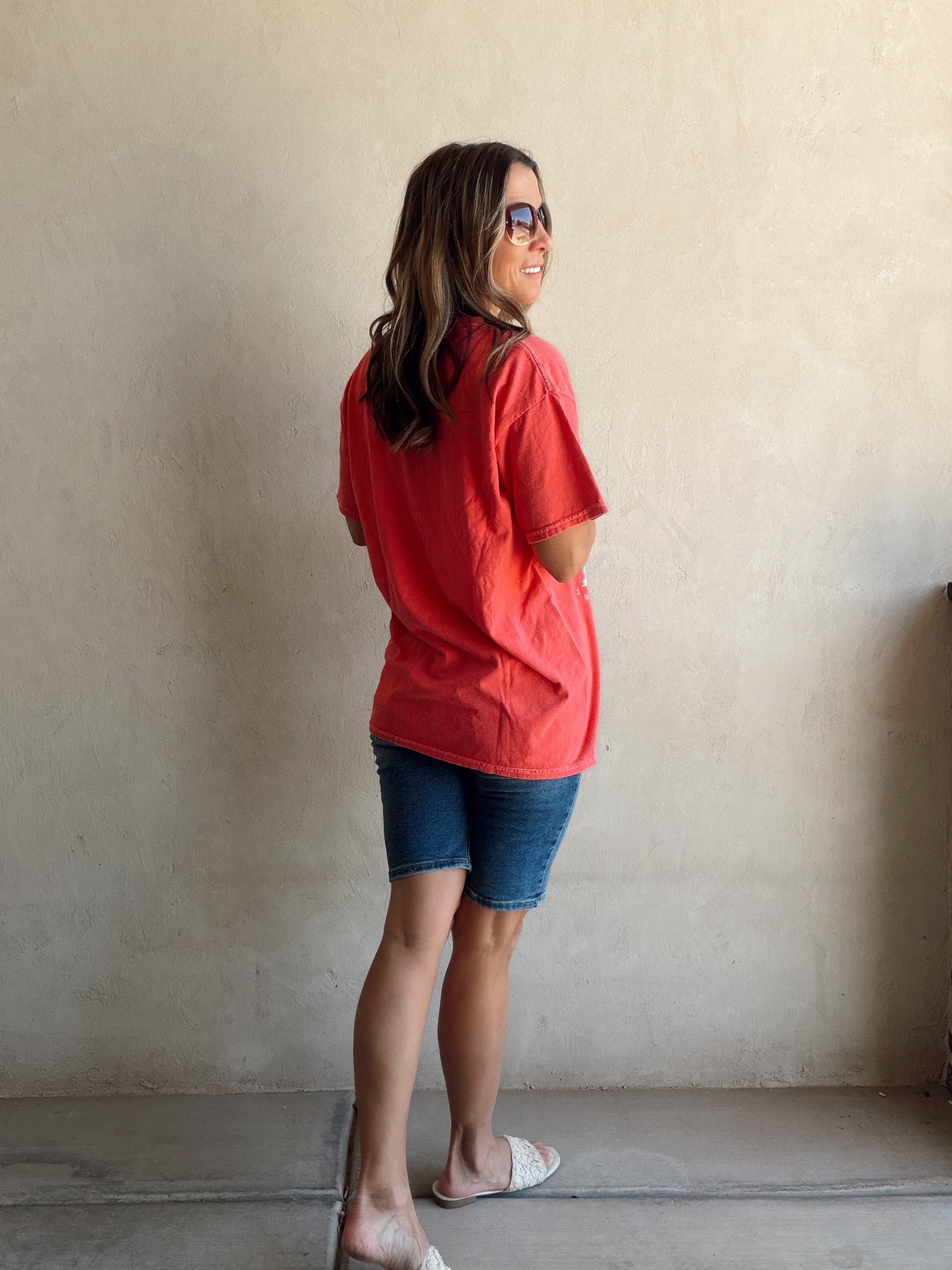76 Tee in Red