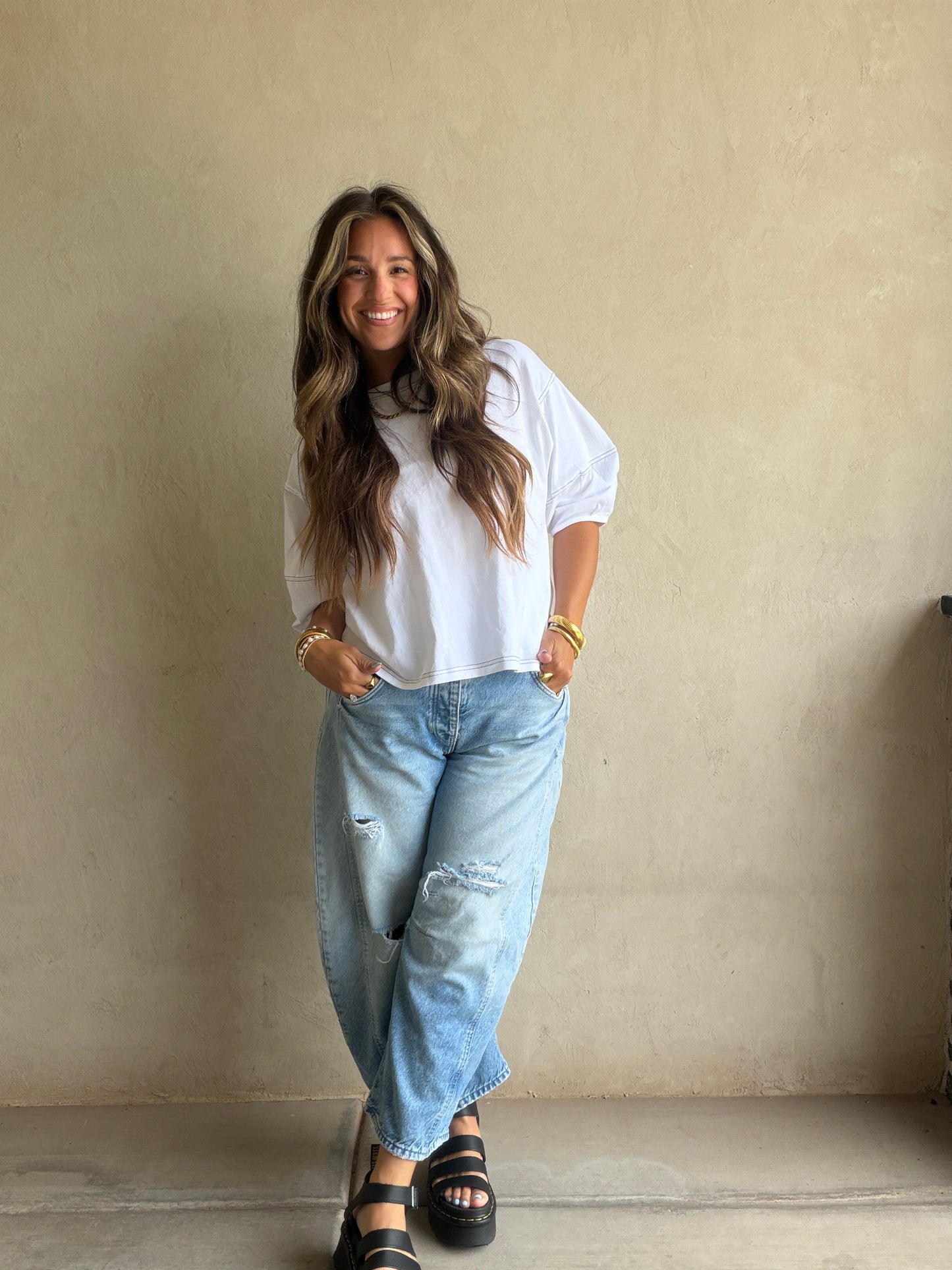 Jenelle Top in White