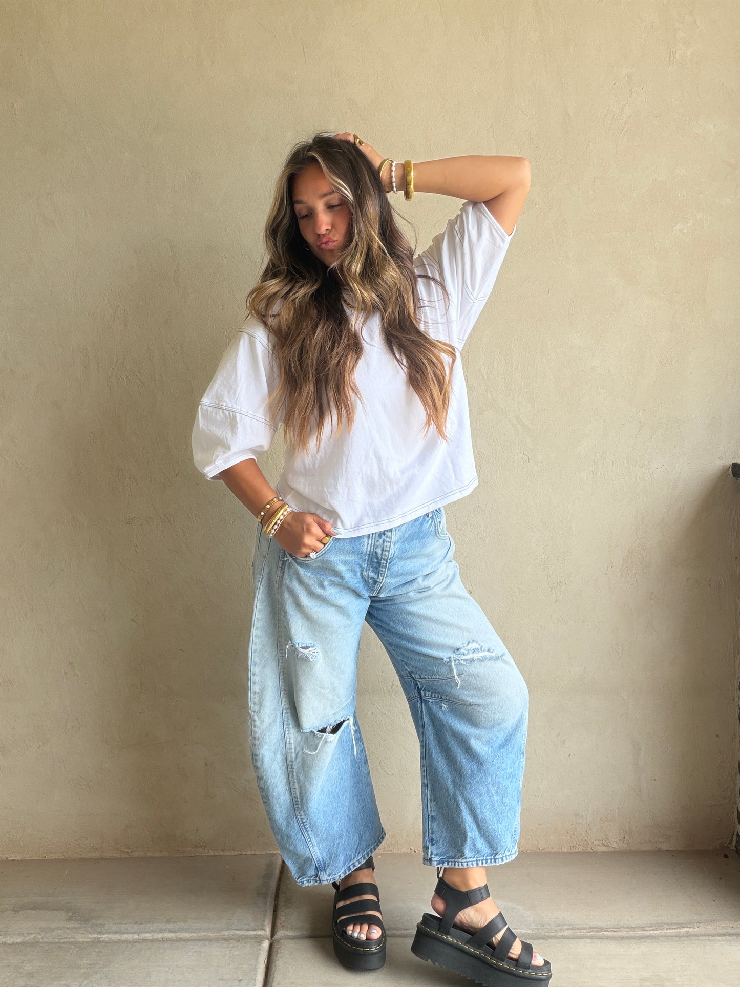 Jenelle Top in White