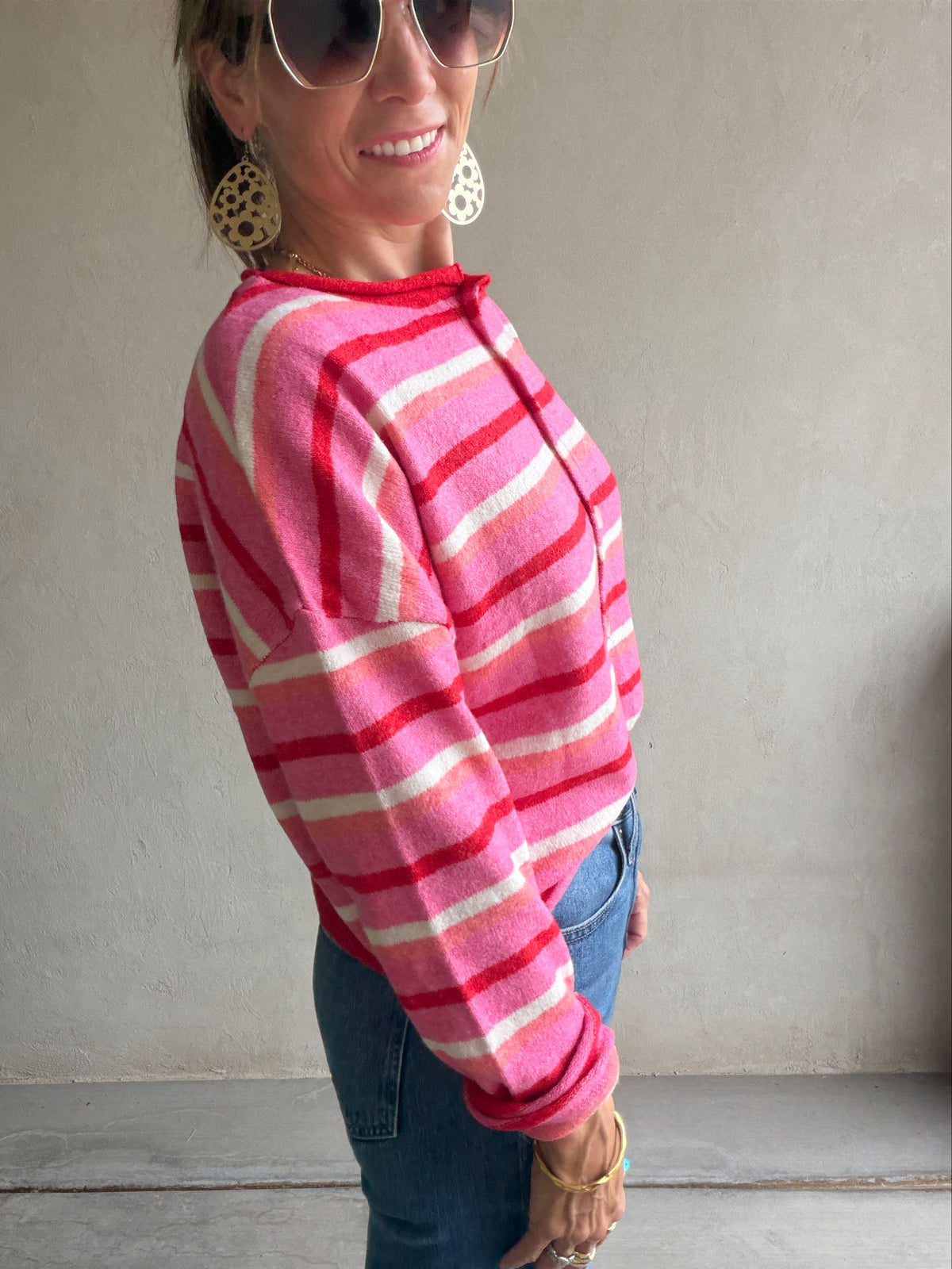 Bridget Cardigan in Pink