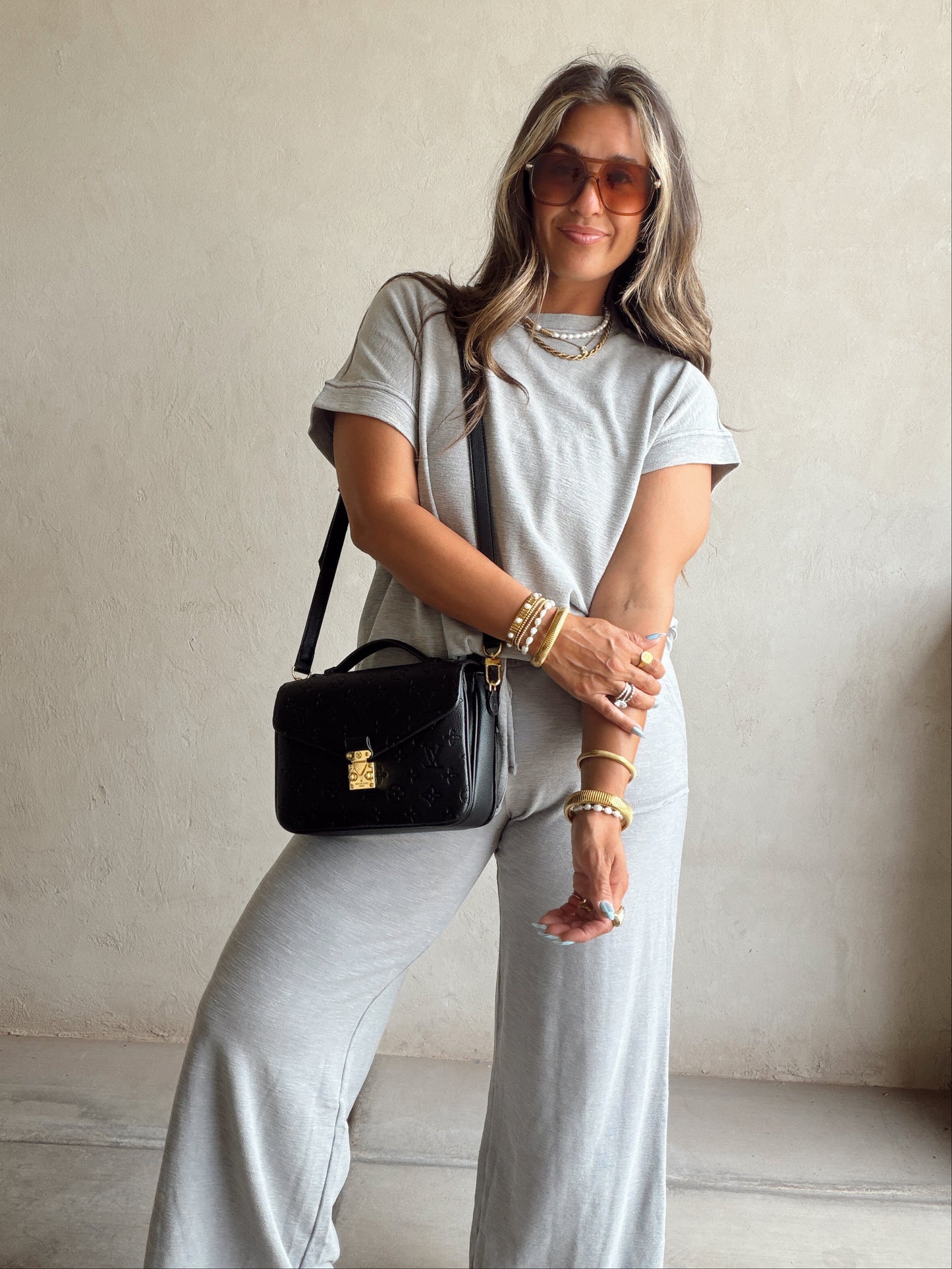 Vanessa Set in Mineral Wash Gray
