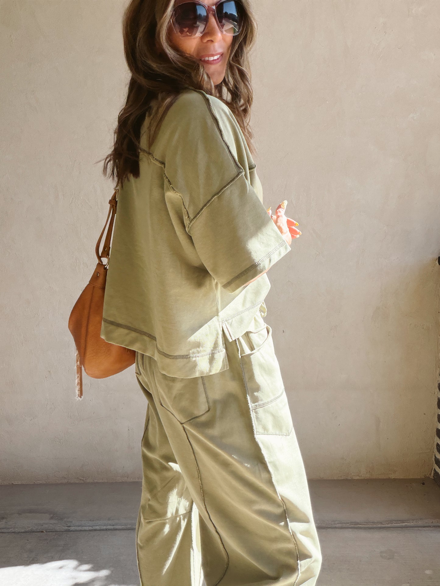 Clara Set in Olive