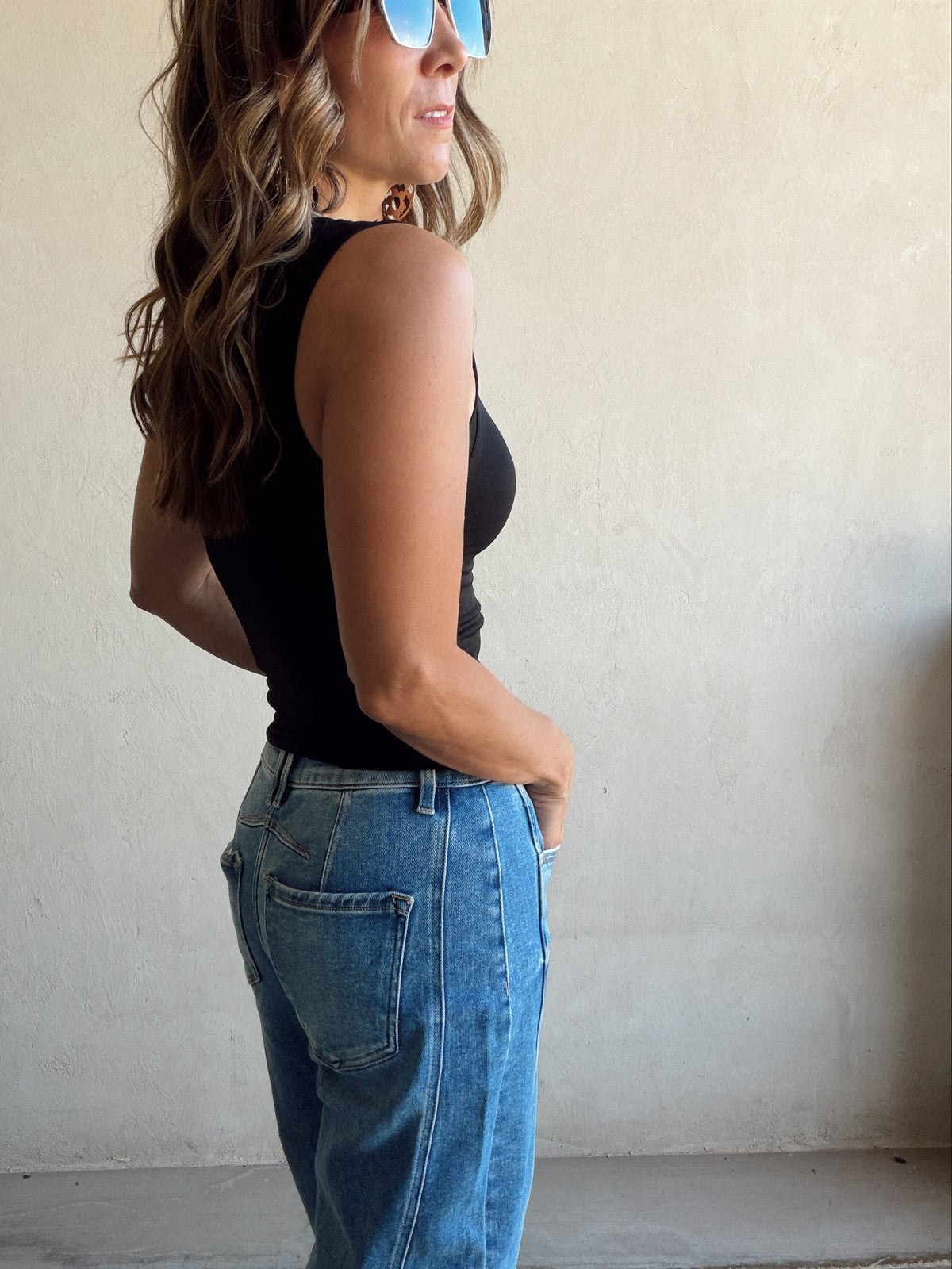 Aubrey Tank in Black
