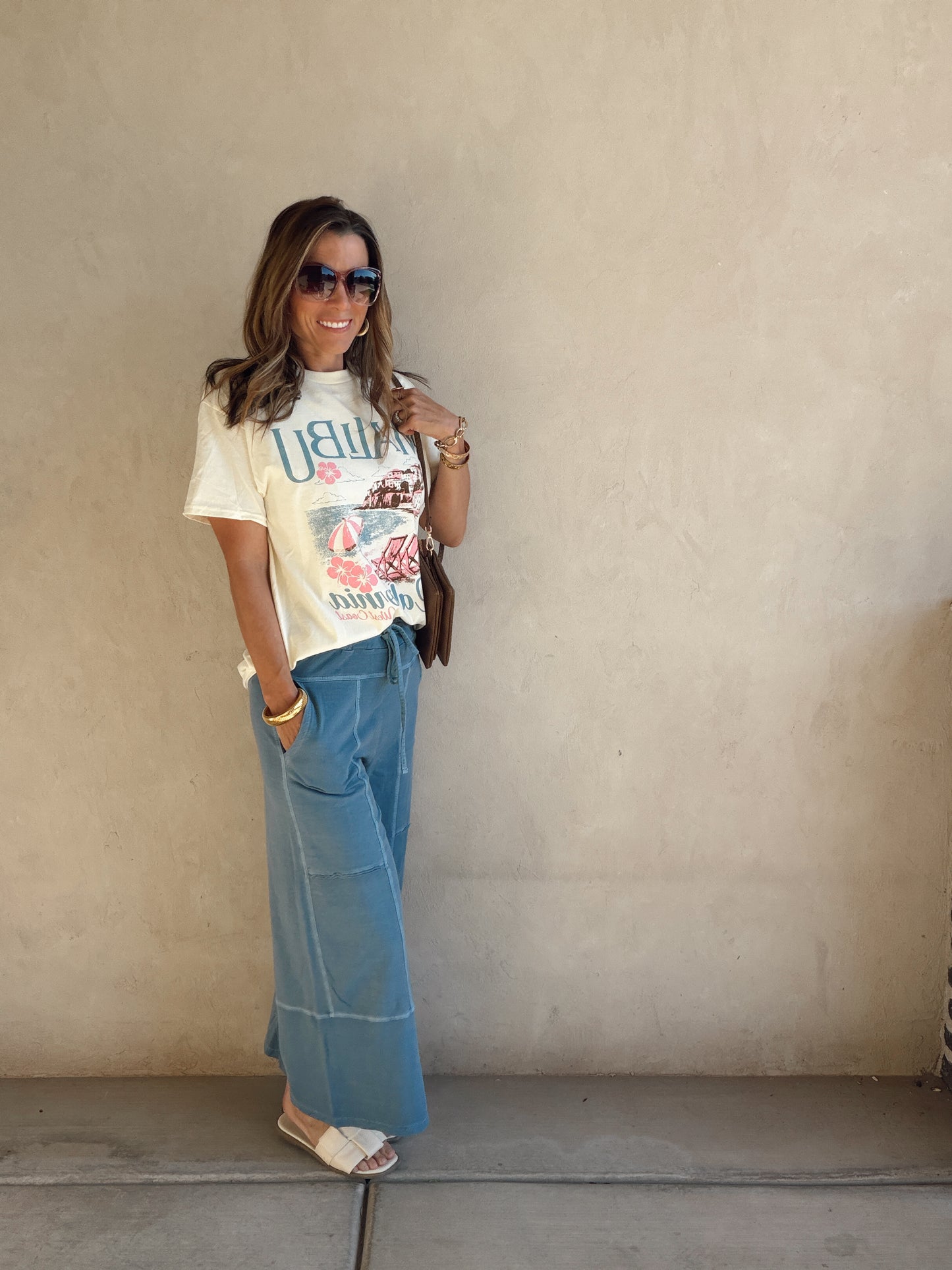 Sandy Pants in Blue