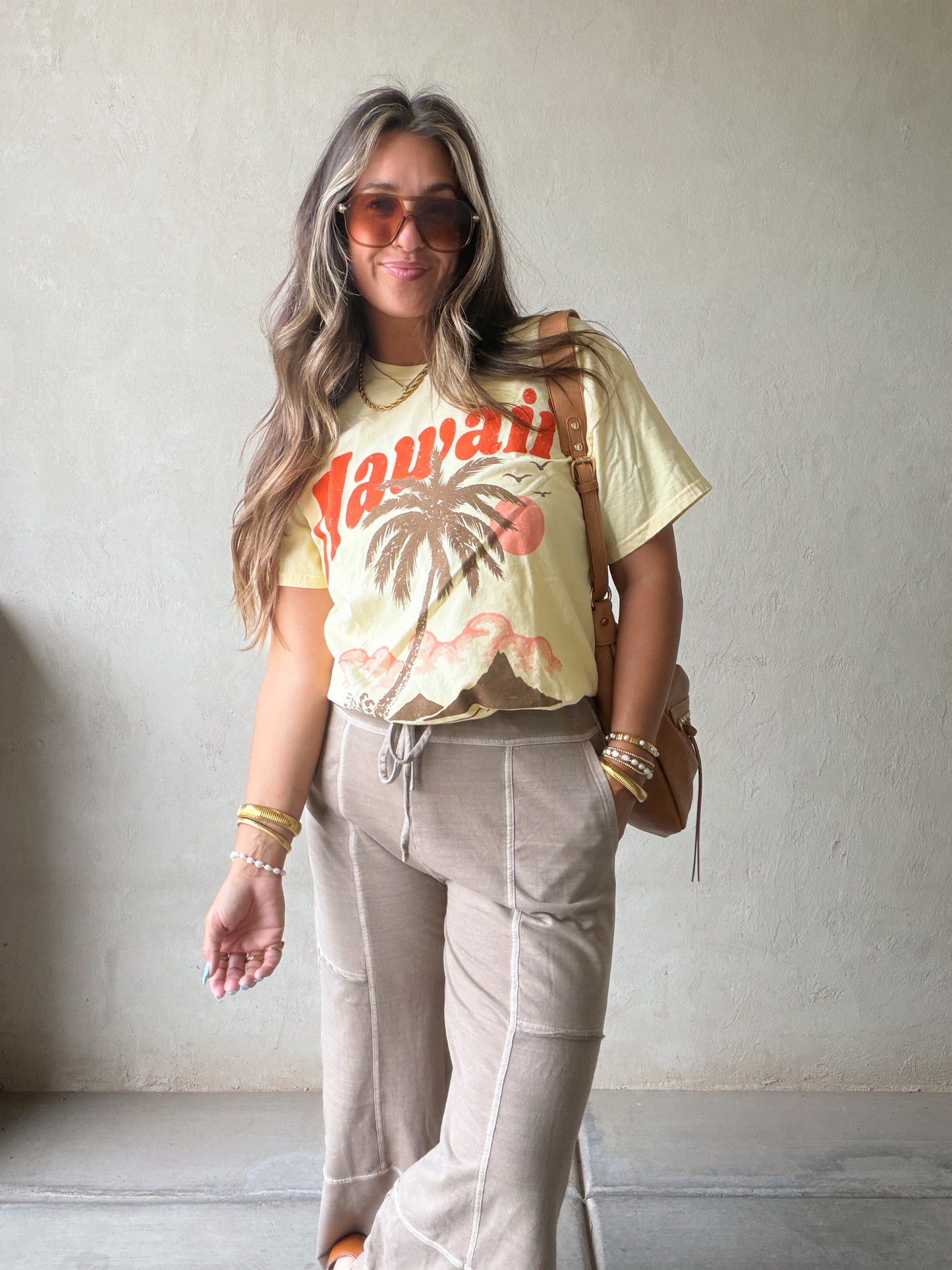 Sandy Pants in Light Brown