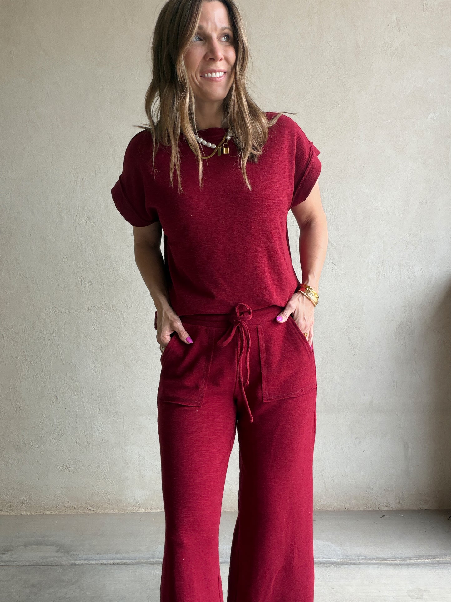 Vanessa Set in Cabernet