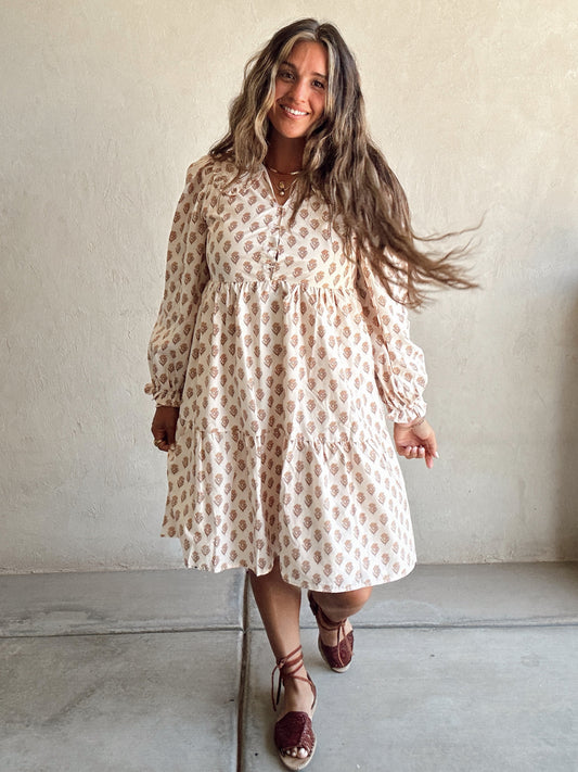 Darci Dress in Fall