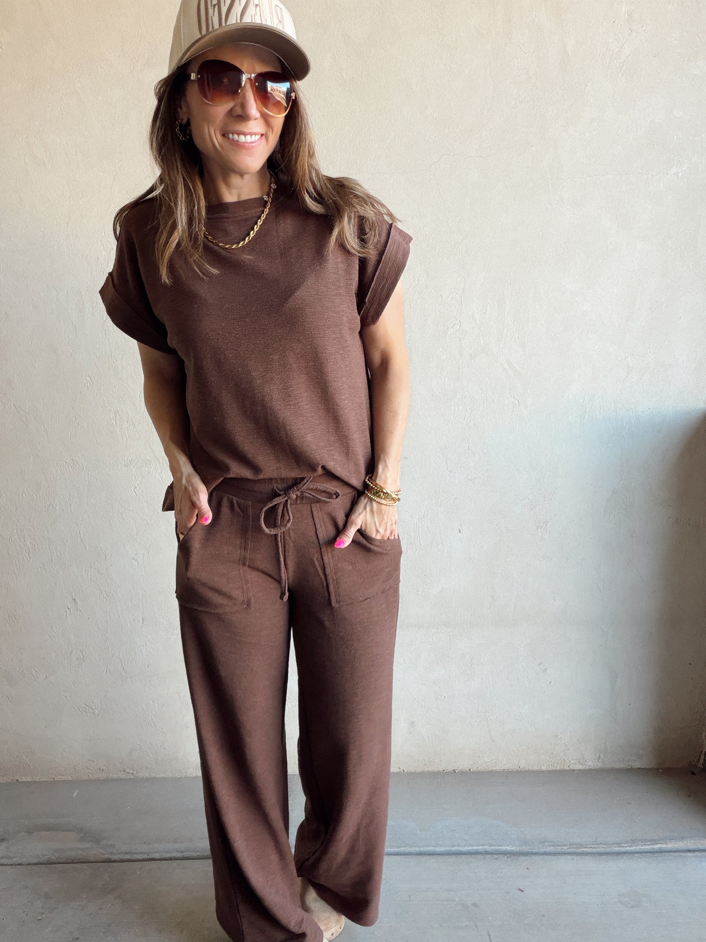 Vanessa Set in Brown