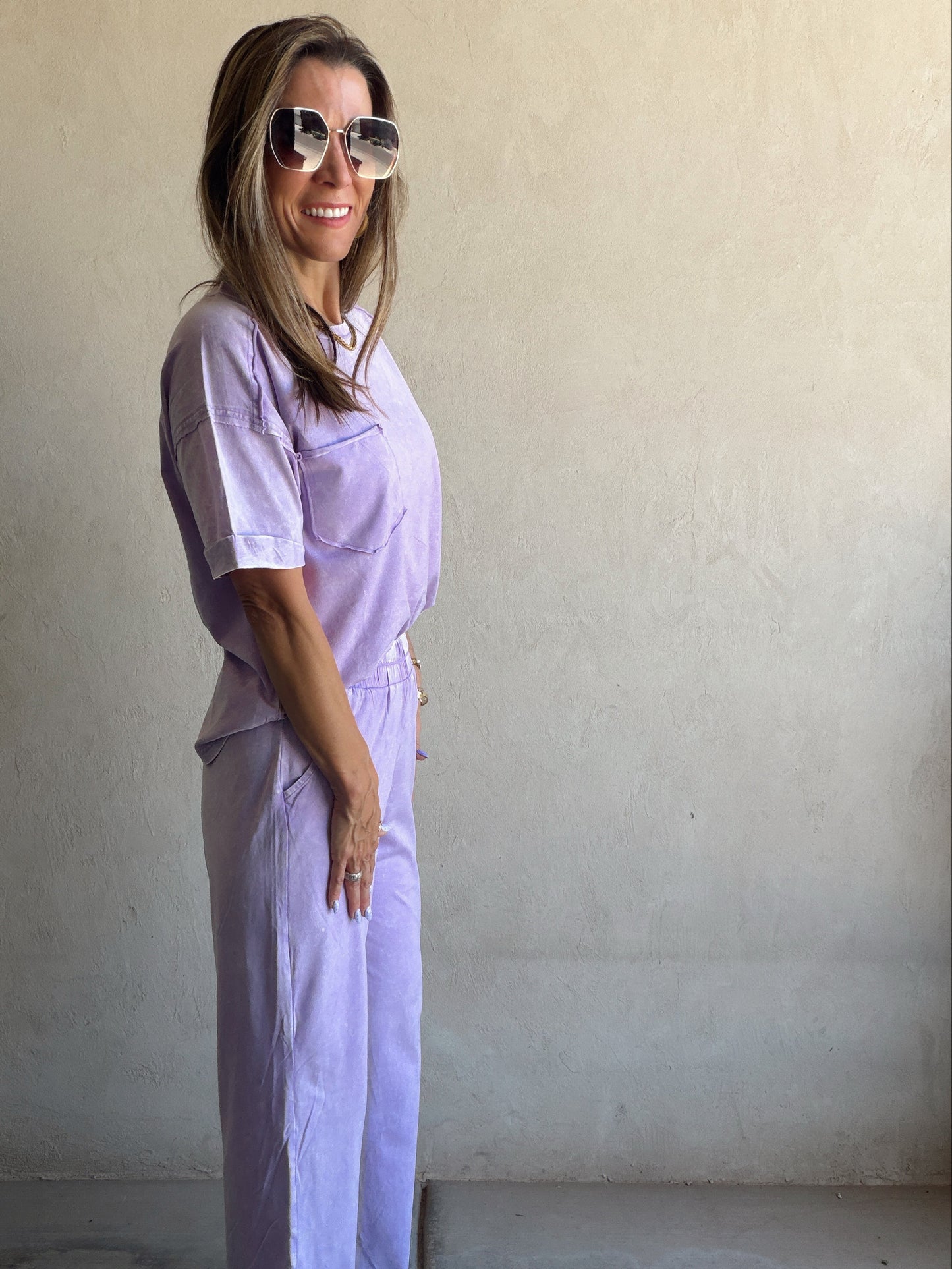 Isla Set in Lilac