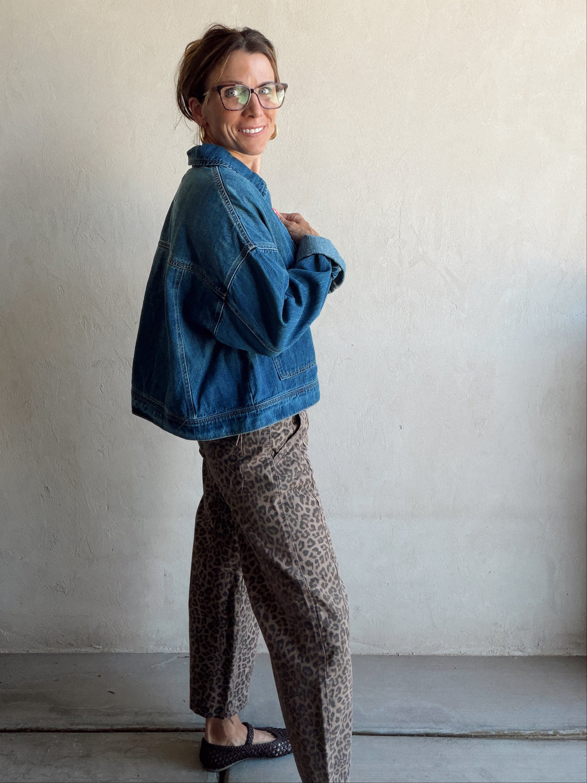 Dani Denim Jacket in Medium Denim
